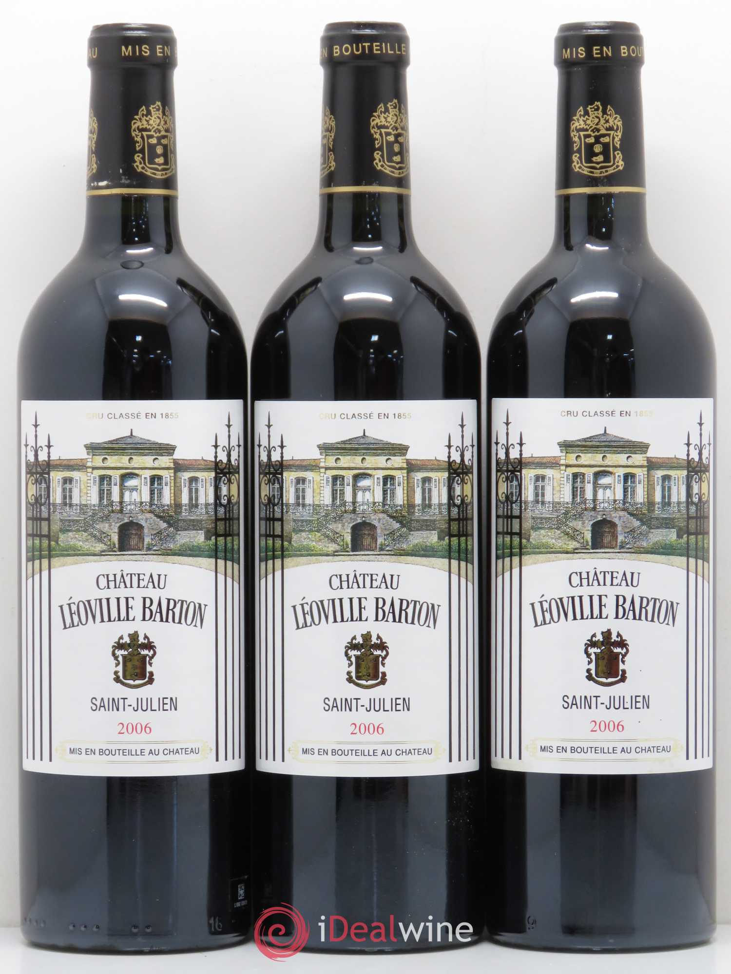 Château Léoville Barton 2ème Grand Cru Classé 2006 - Lot de 12 bouteilles - 4