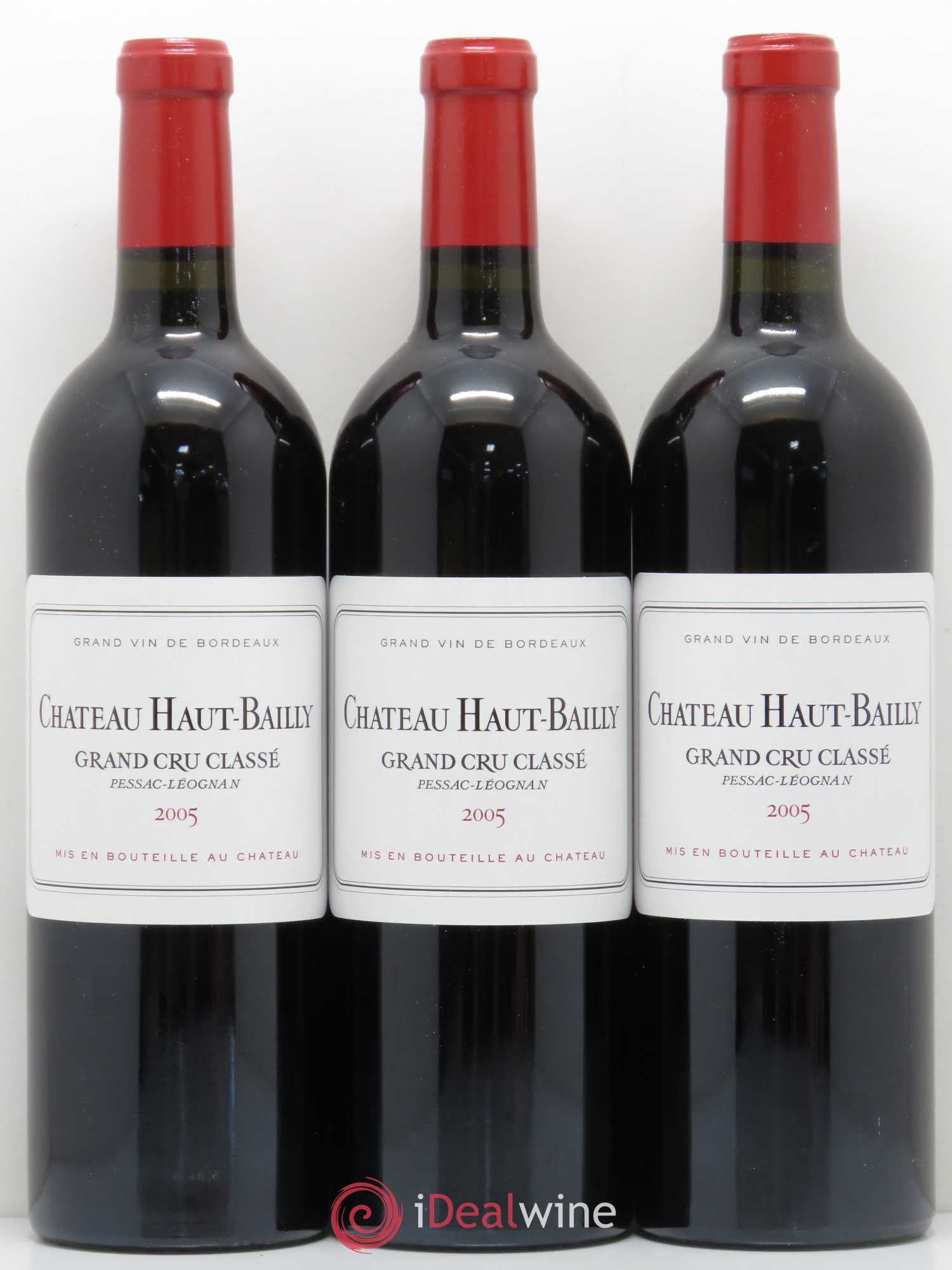 Château Haut-Bailly Cru Classé de Graves 2005 - Lot de 12 bouteilles - 2