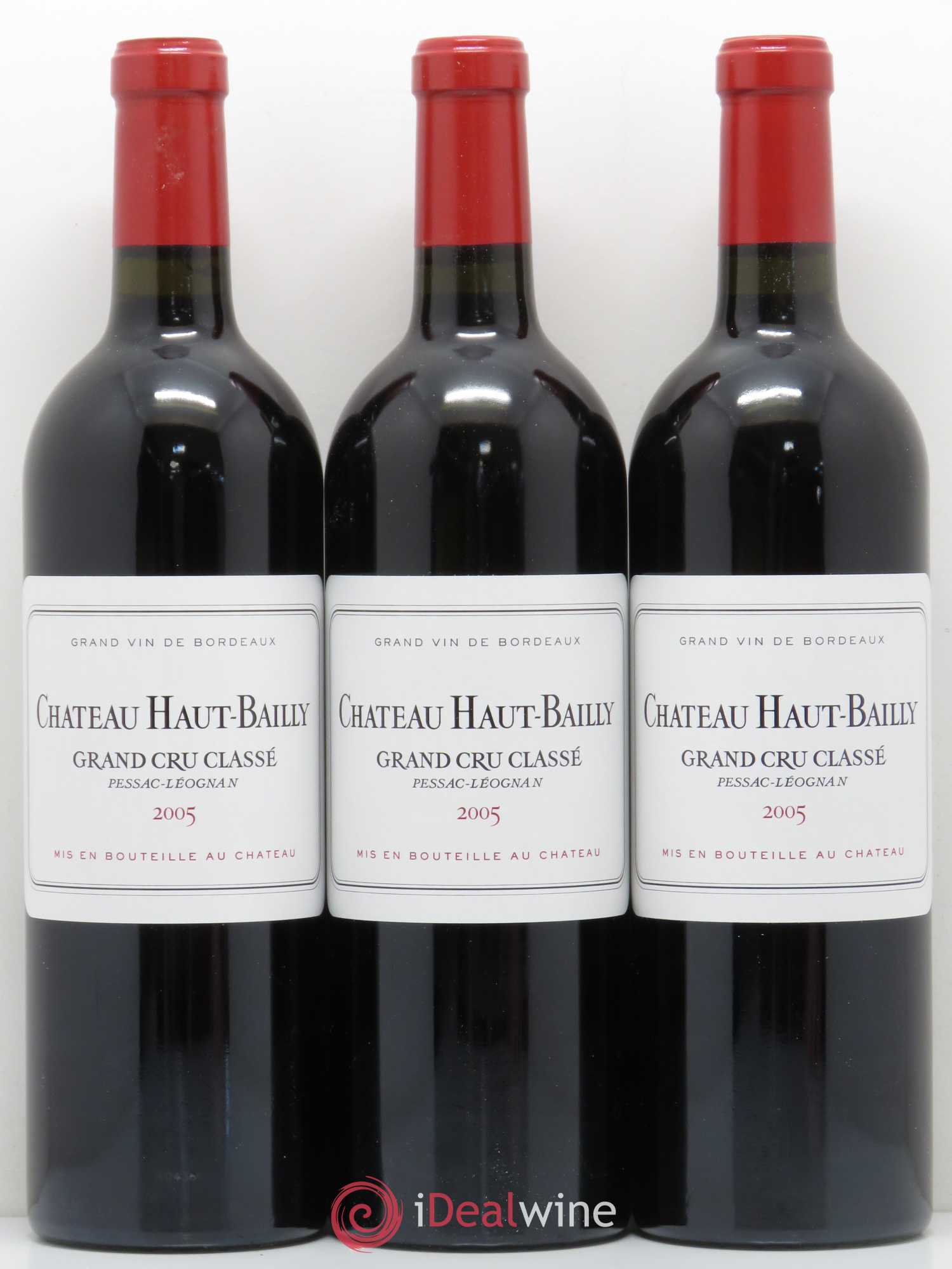 Château Haut-Bailly Cru Classé de Graves 2005 - Lot de 12 bouteilles - 3