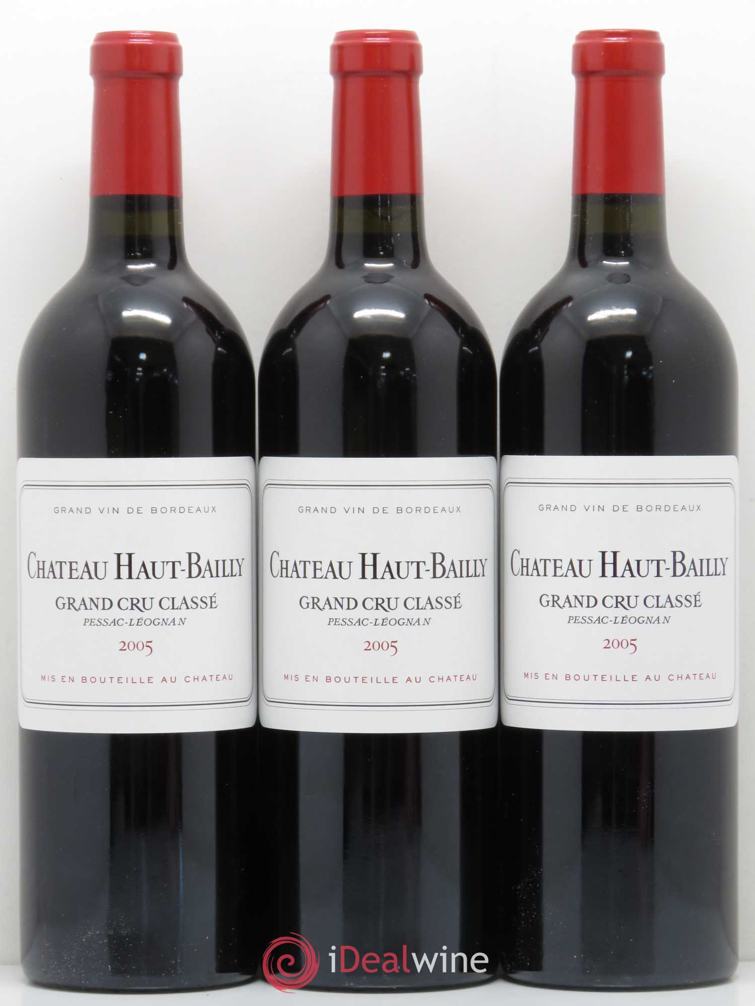 Château Haut-Bailly Cru Classé de Graves 2005 - Lot de 12 bouteilles - 4