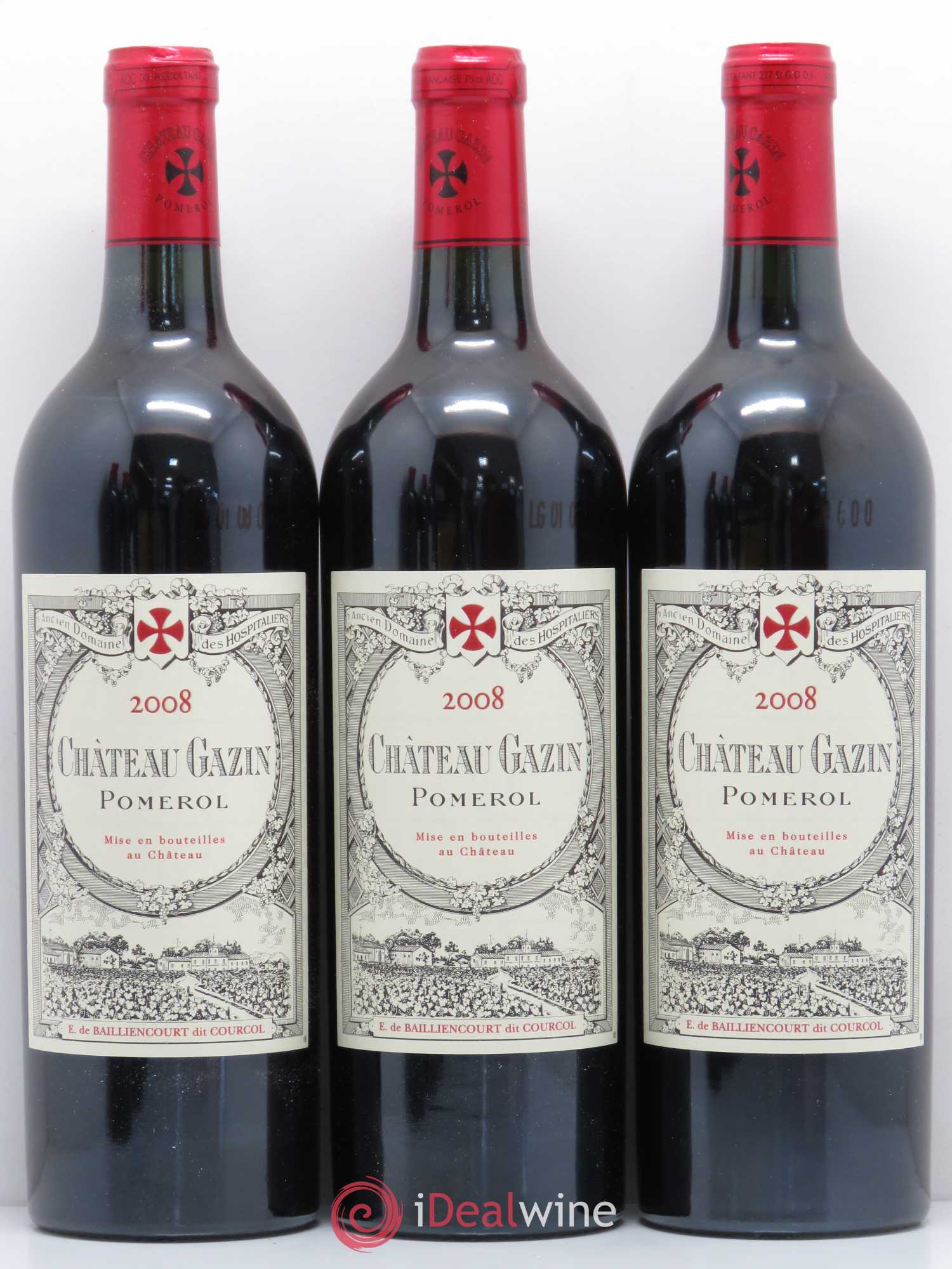 Château Gazin 2008 - Lot de 12 bouteilles - 1