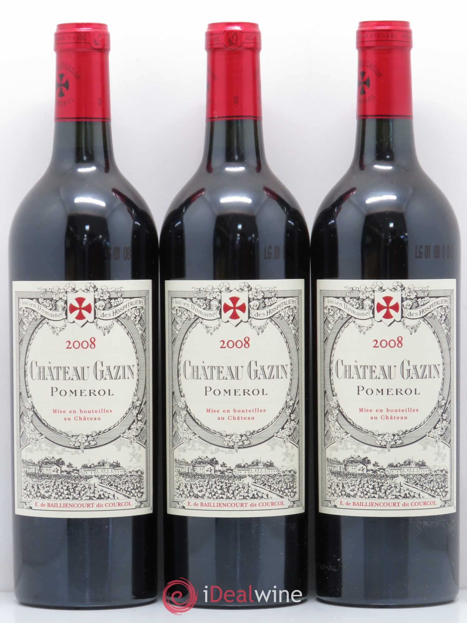 Château Gazin 2008 - Lot de 12 bouteilles - 2