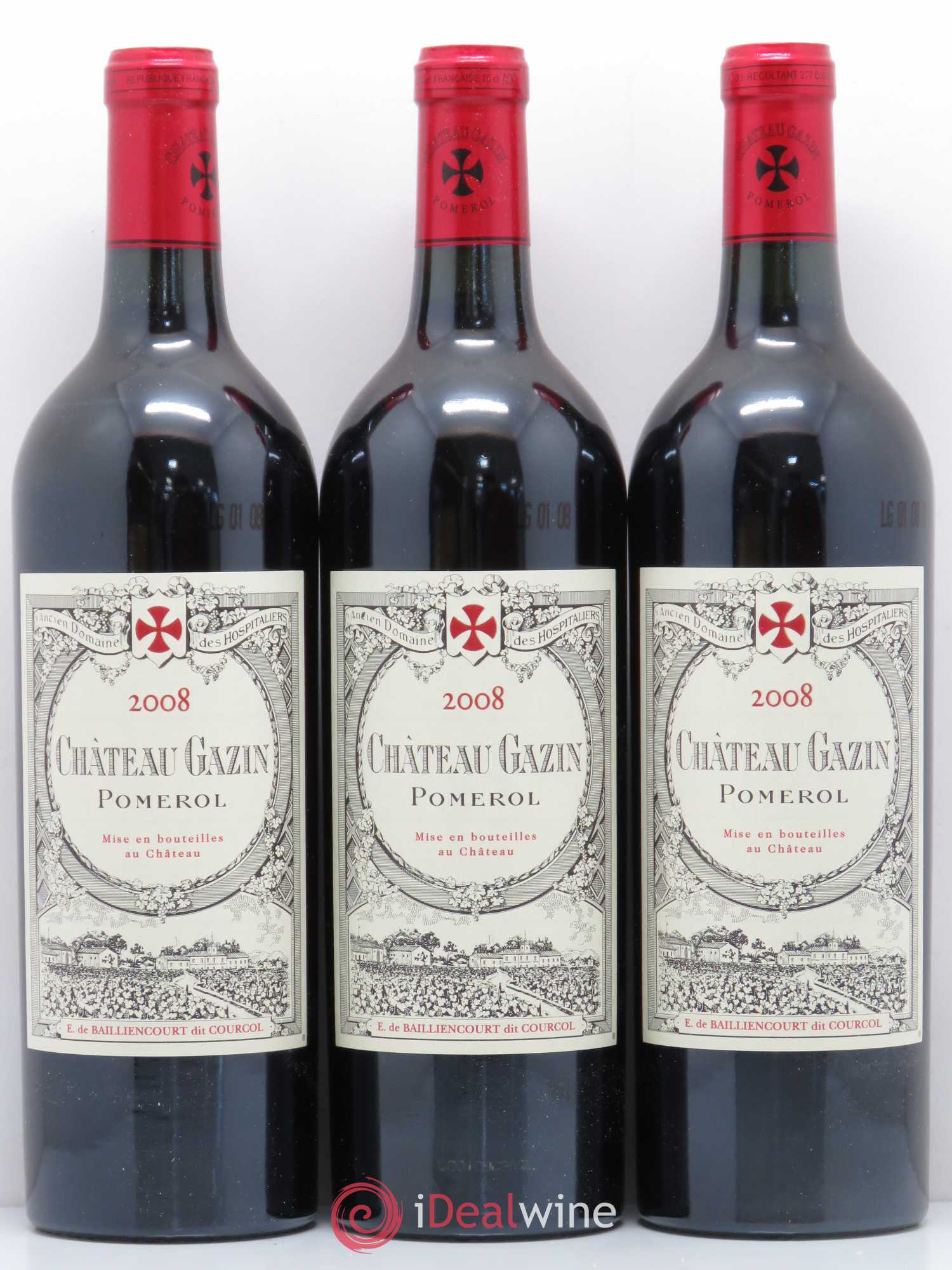 Château Gazin 2008 - Lot de 12 bouteilles - 3