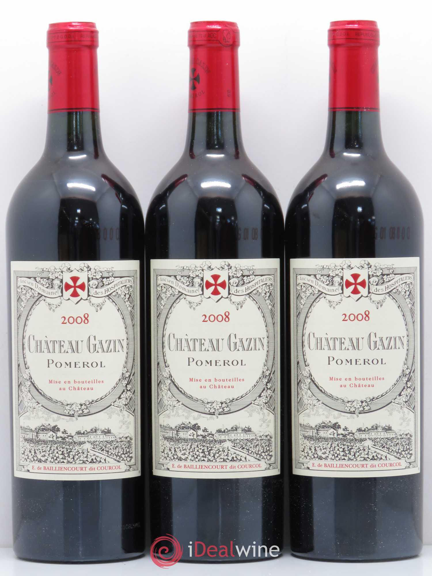 Château Gazin 2008 - Lot de 12 bouteilles - 4