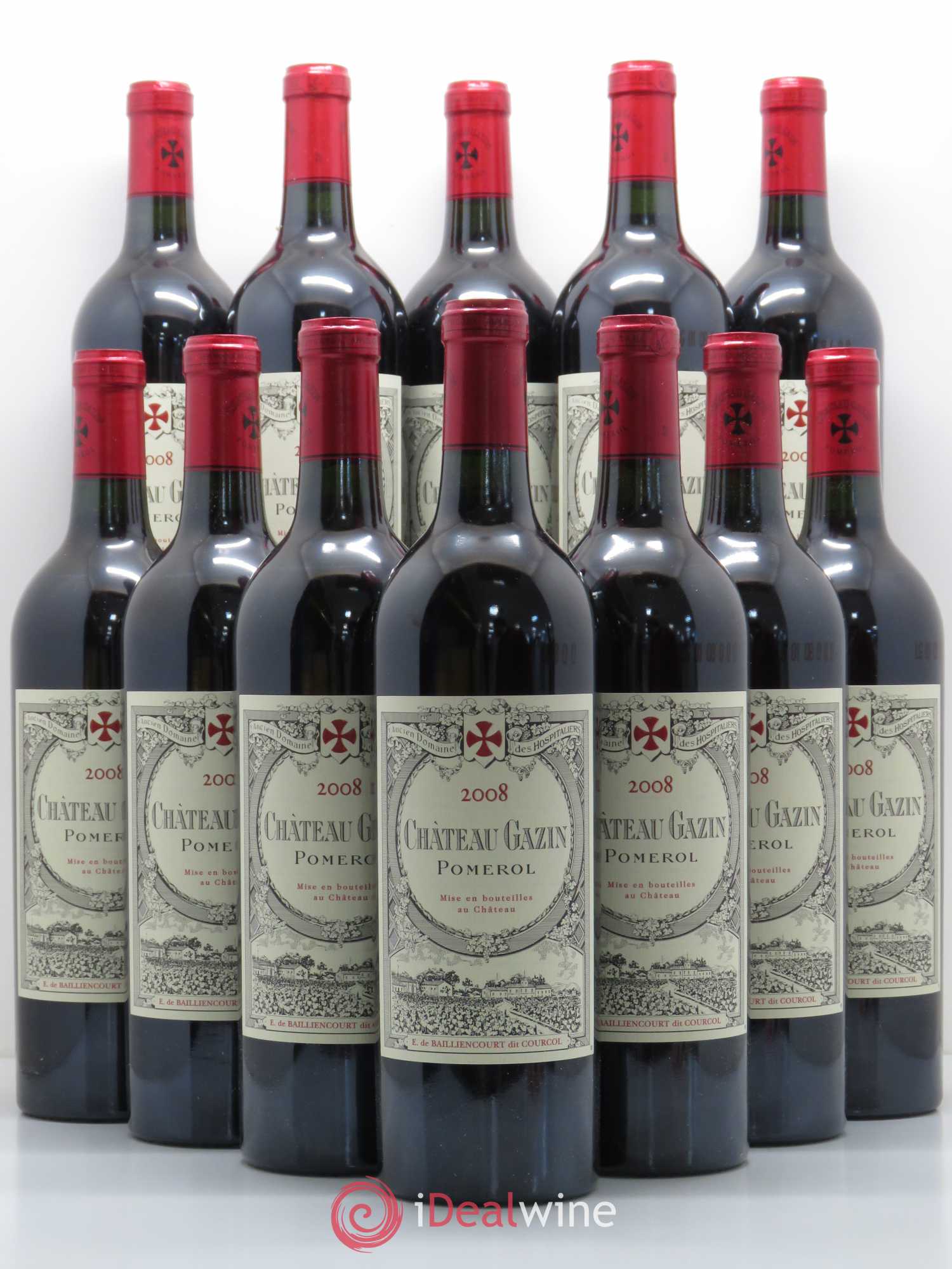 Château Gazin 2008 - Lot de 12 bouteilles - 0