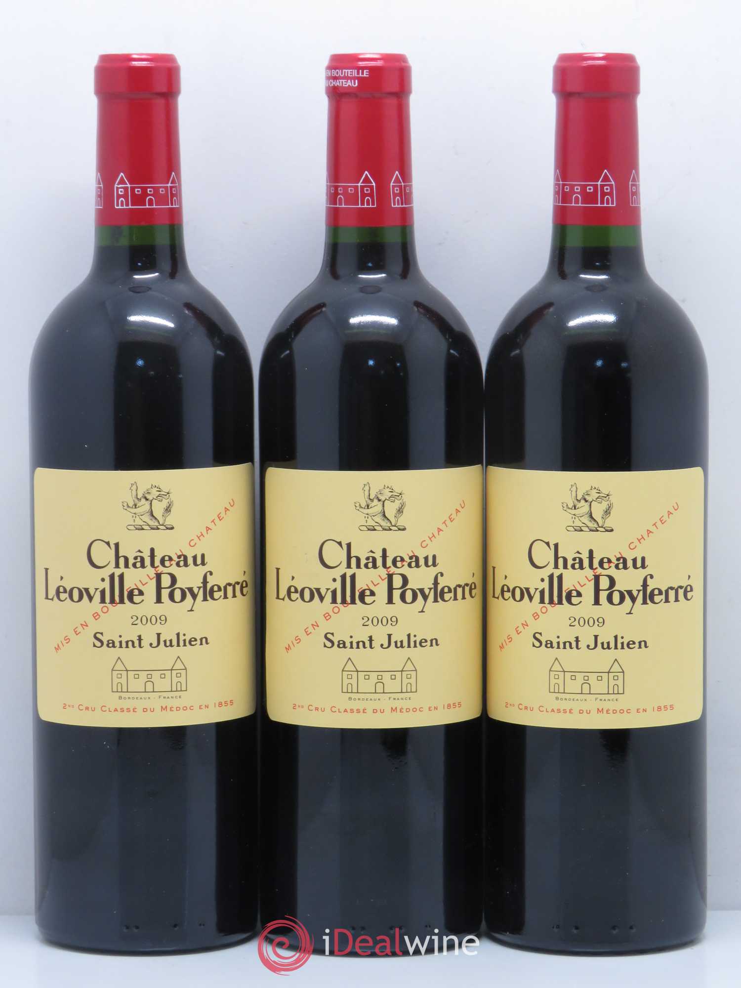 Château Léoville Poyferré 2ème Grand Cru Classé 2009 - Lot de 6 bouteilles - 3