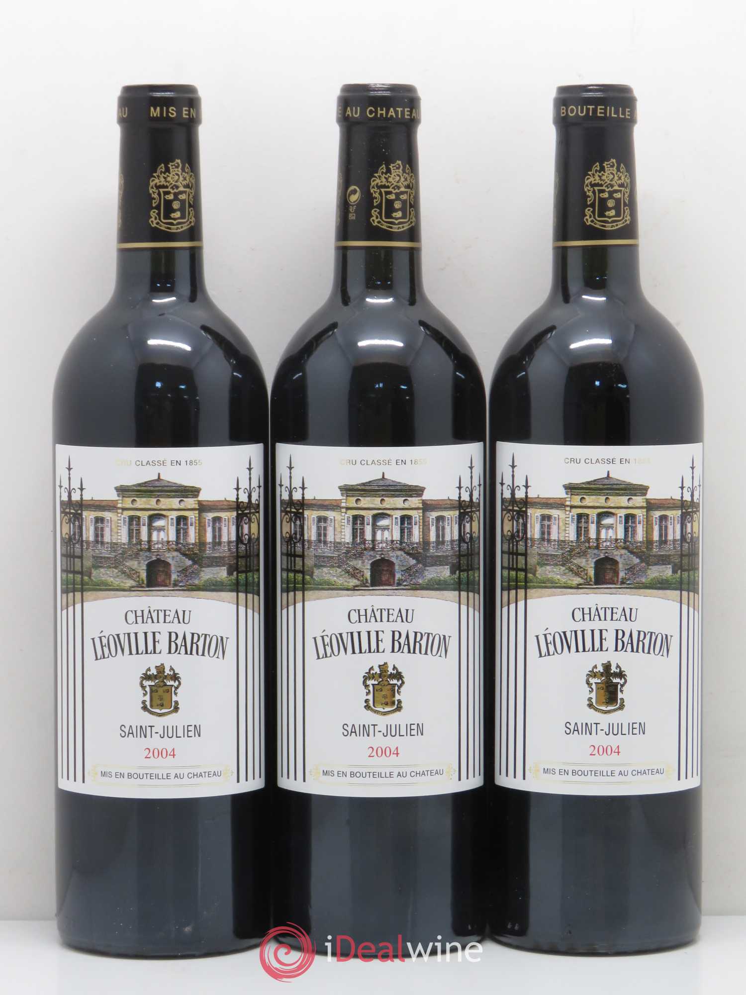 Château Léoville Barton 2ème Grand Cru Classé 2004 - Lot de 12 bouteilles - 1