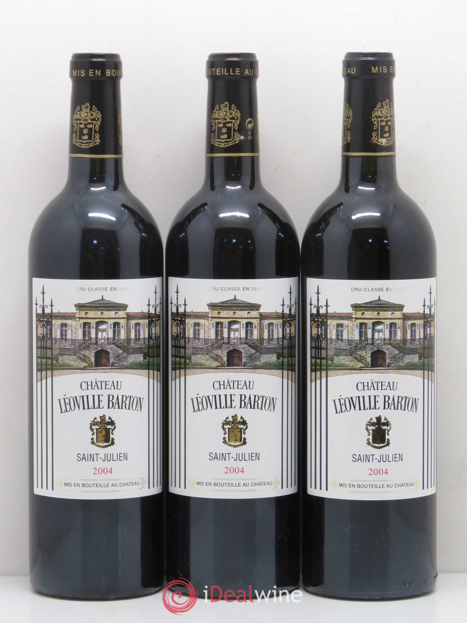 Château Léoville Barton 2ème Grand Cru Classé 2004 - Lot de 12 bouteilles - 2