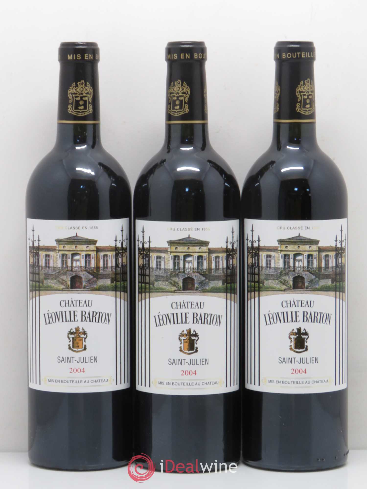 Château Léoville Barton 2ème Grand Cru Classé 2004 - Lot de 12 bouteilles - 4