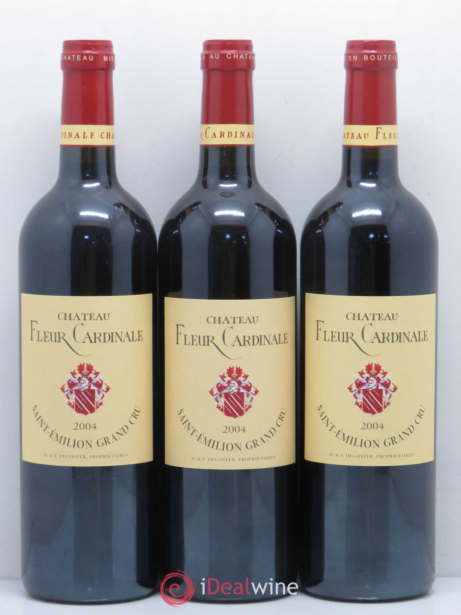 Château Fleur Cardinale Grand Cru Classé 2004 - Lot de 12 bouteilles - 1