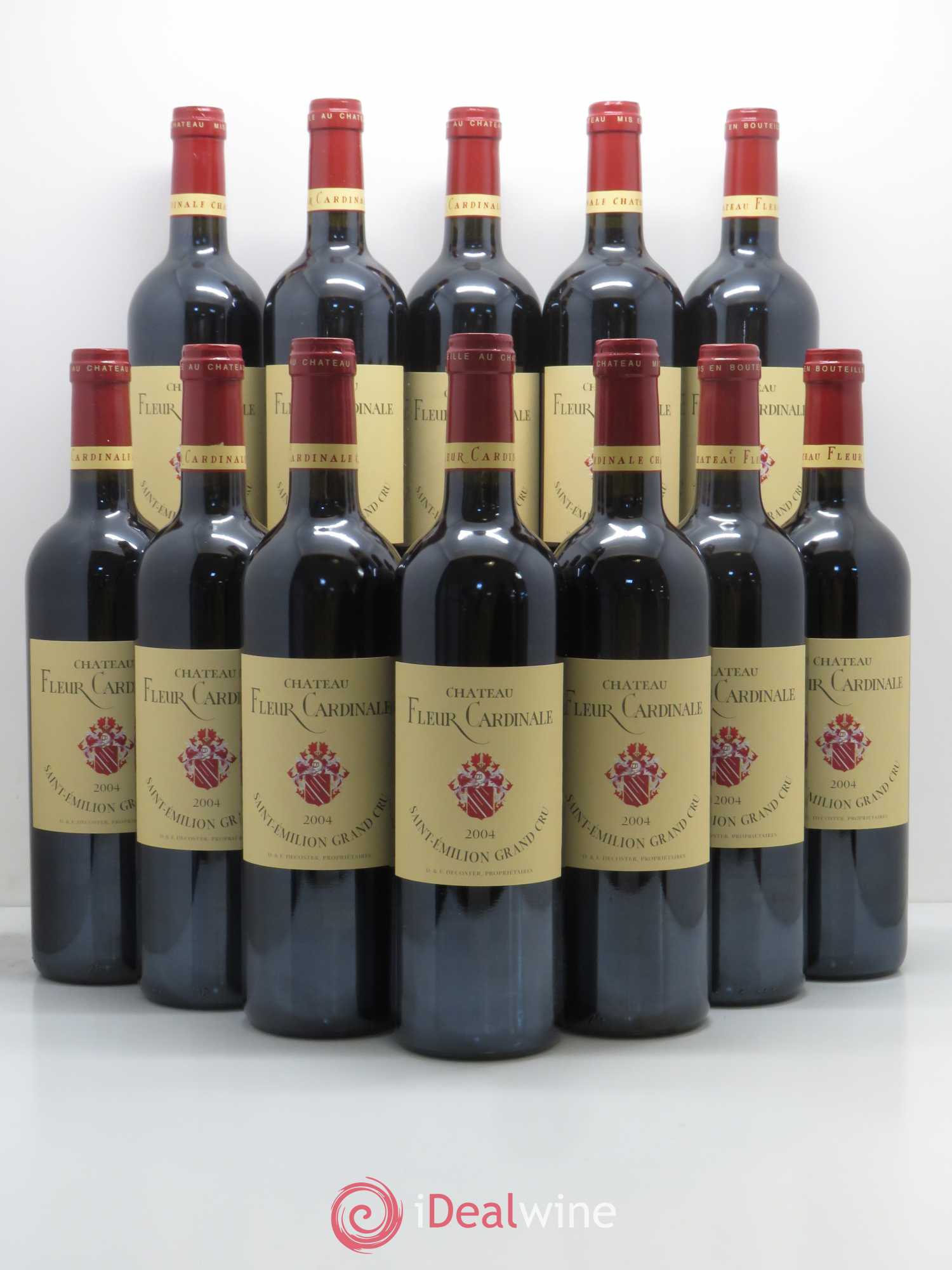 Château Fleur Cardinale Grand Cru Classé 2004 - Lot de 12 bouteilles - 0