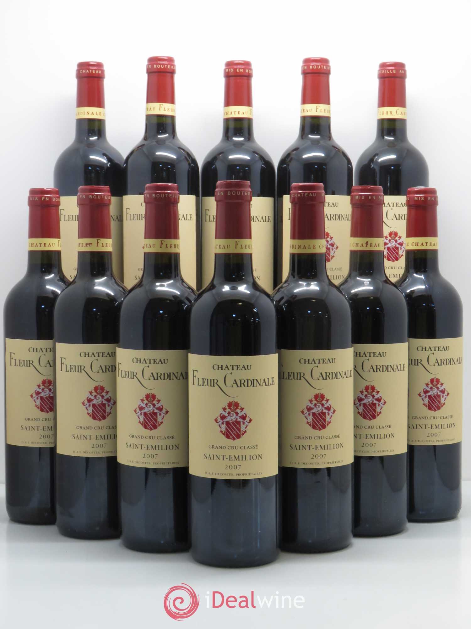 Château Fleur Cardinale Grand Cru Classé 2007 - Lot de 12 bouteilles - 0