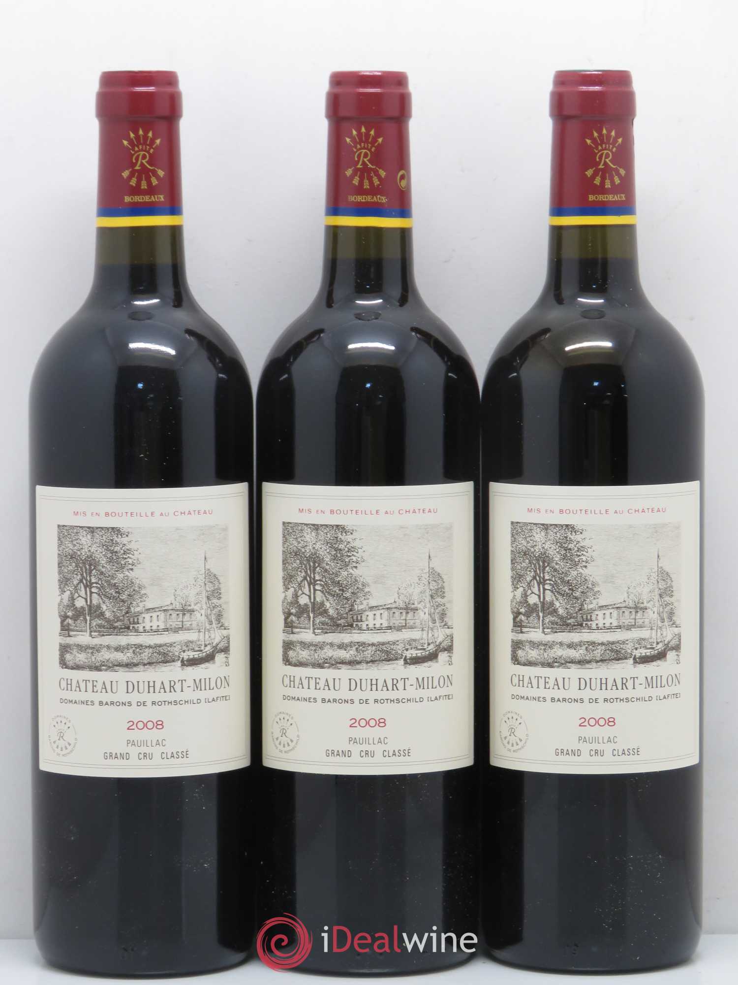 Château Duhart-Milon 4ème Grand Cru Classé 2008 - Lot de 12 bouteilles - 3