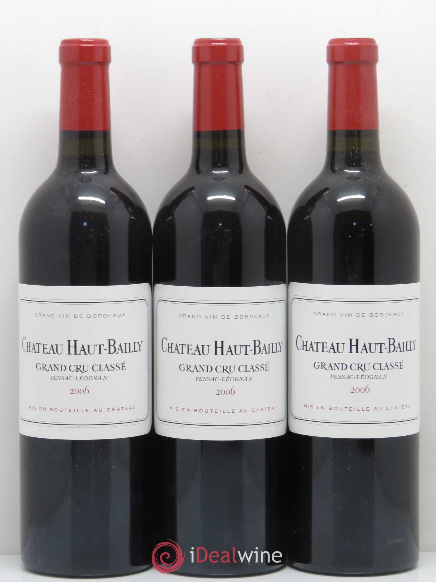 Château Haut-Bailly Cru Classé de Graves 2006 - Lot de 12 bouteilles - 1