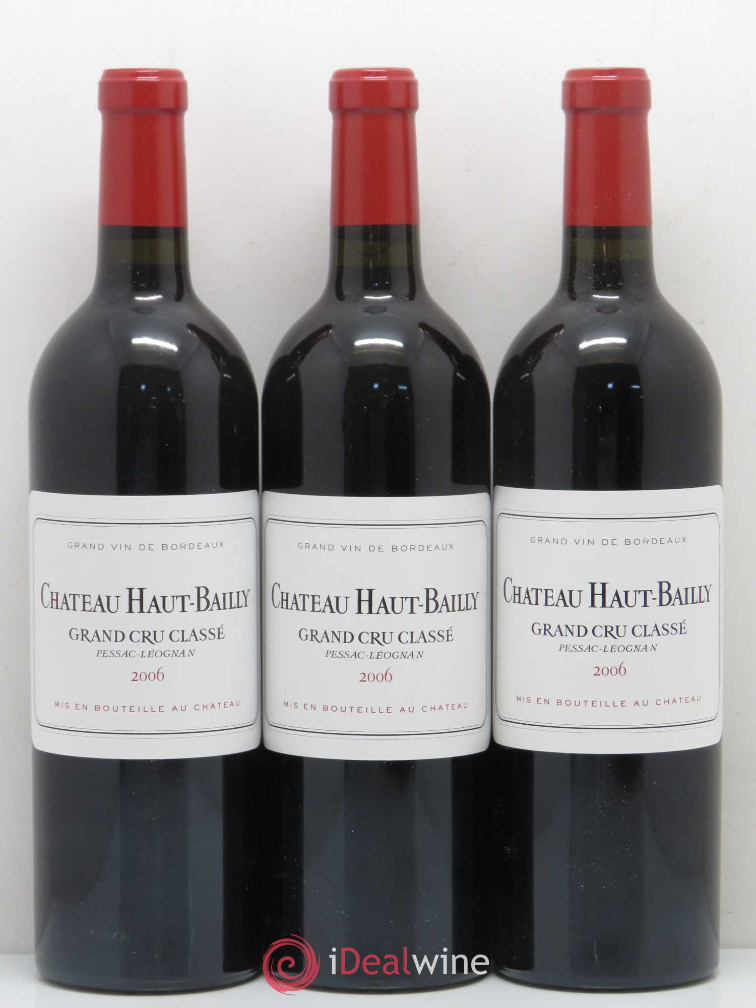 Château Haut-Bailly Cru Classé de Graves 2006 - Lot de 12 bouteilles - 2
