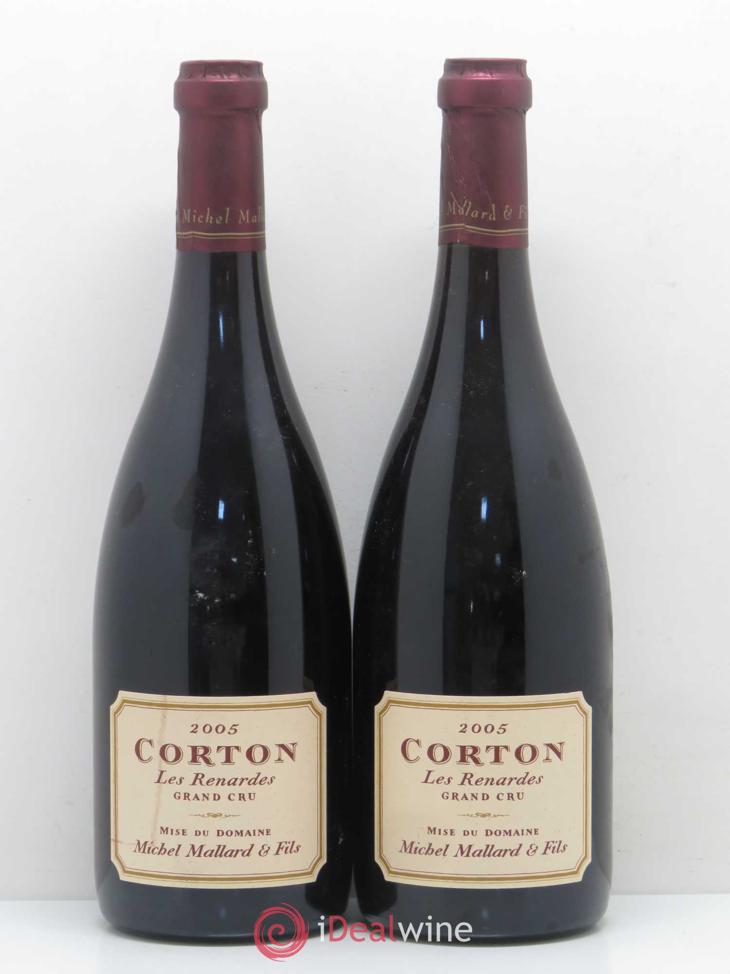 Corton Grand Cru Les Renardes Maillard et Fils (Domaine) 2005 - Lotto di 2 bottiglie - 0