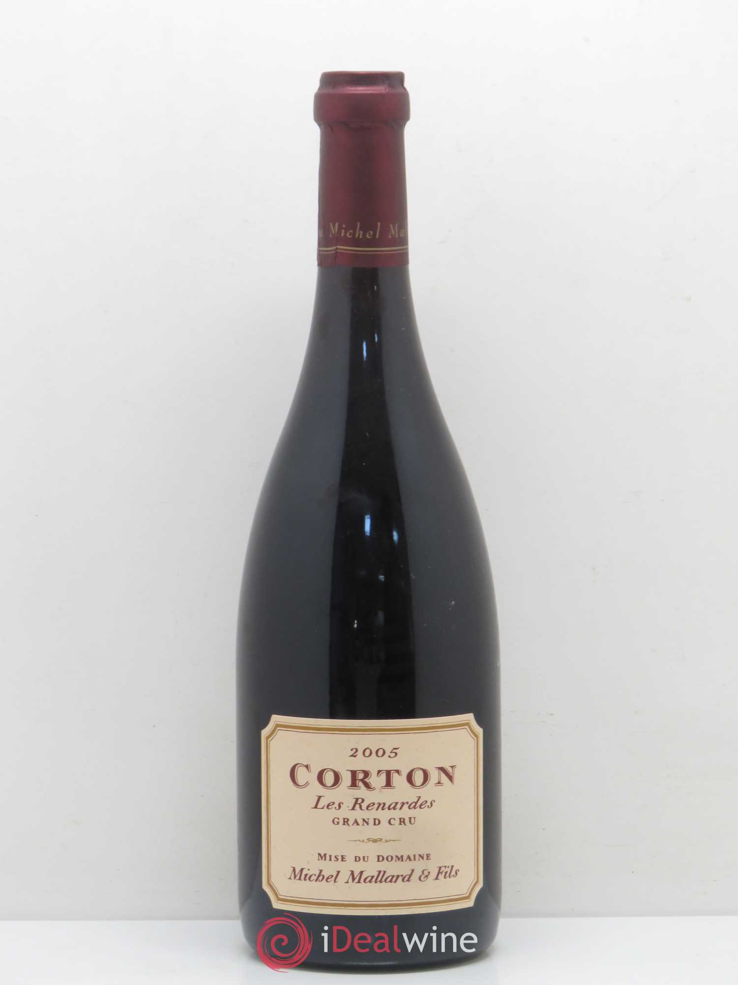 Corton Grand Cru Les Renardes Maillard et Fils (Domaine) 2005 - Lot de 1 bouteille - 0
