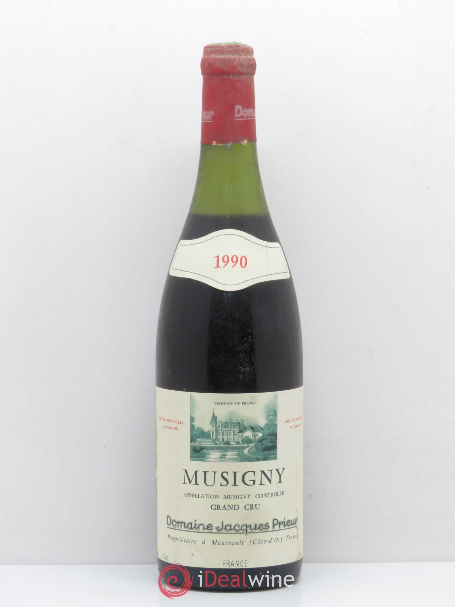 Musigny Grand Cru Jacques Prieur (Domaine) 1990 - Lot de 1 bouteille - 0