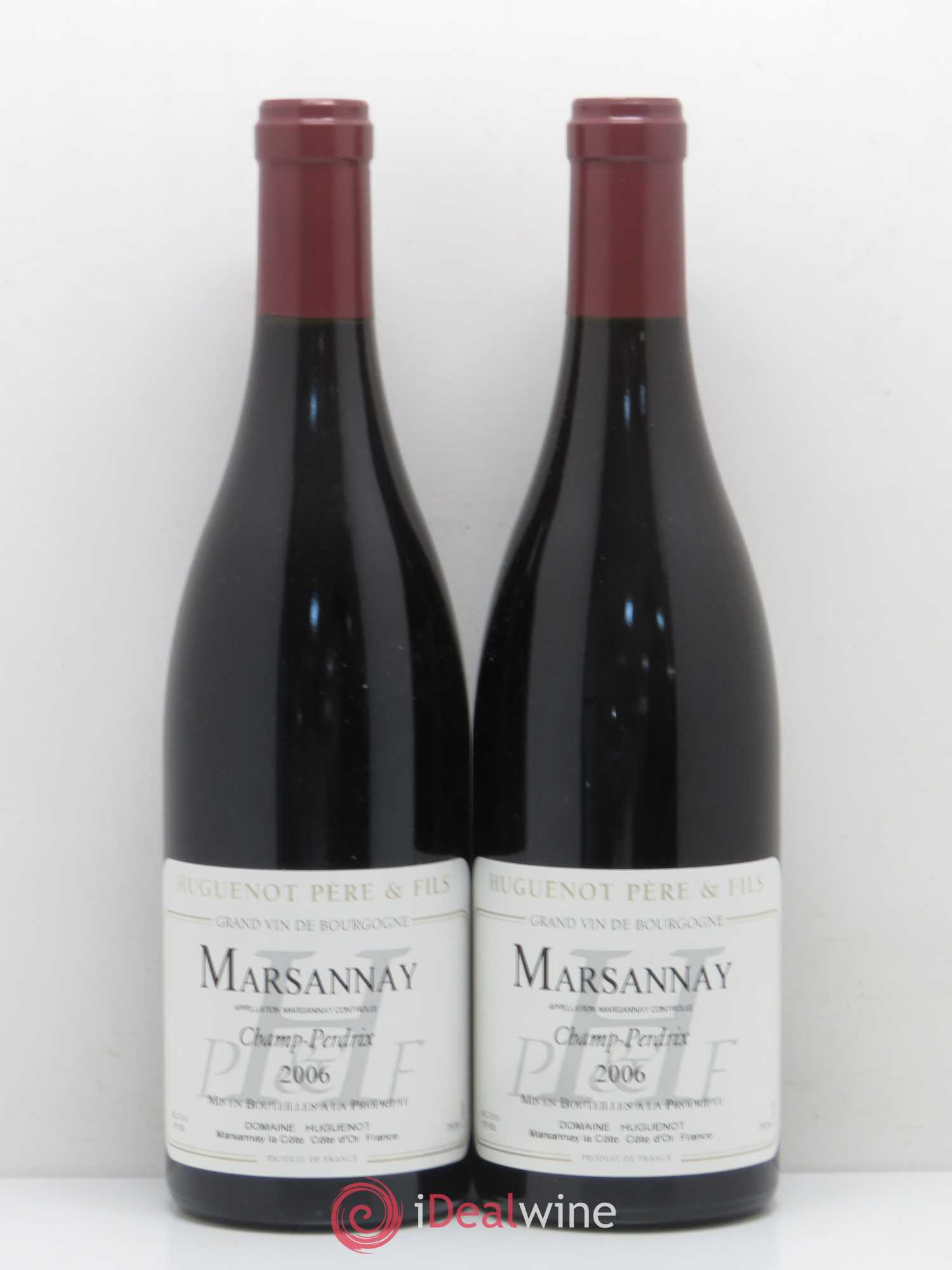 Marsannay Champ Perdrix Huguenot Père et Fils 2006 - Posten von 2 Flaschen - 0
