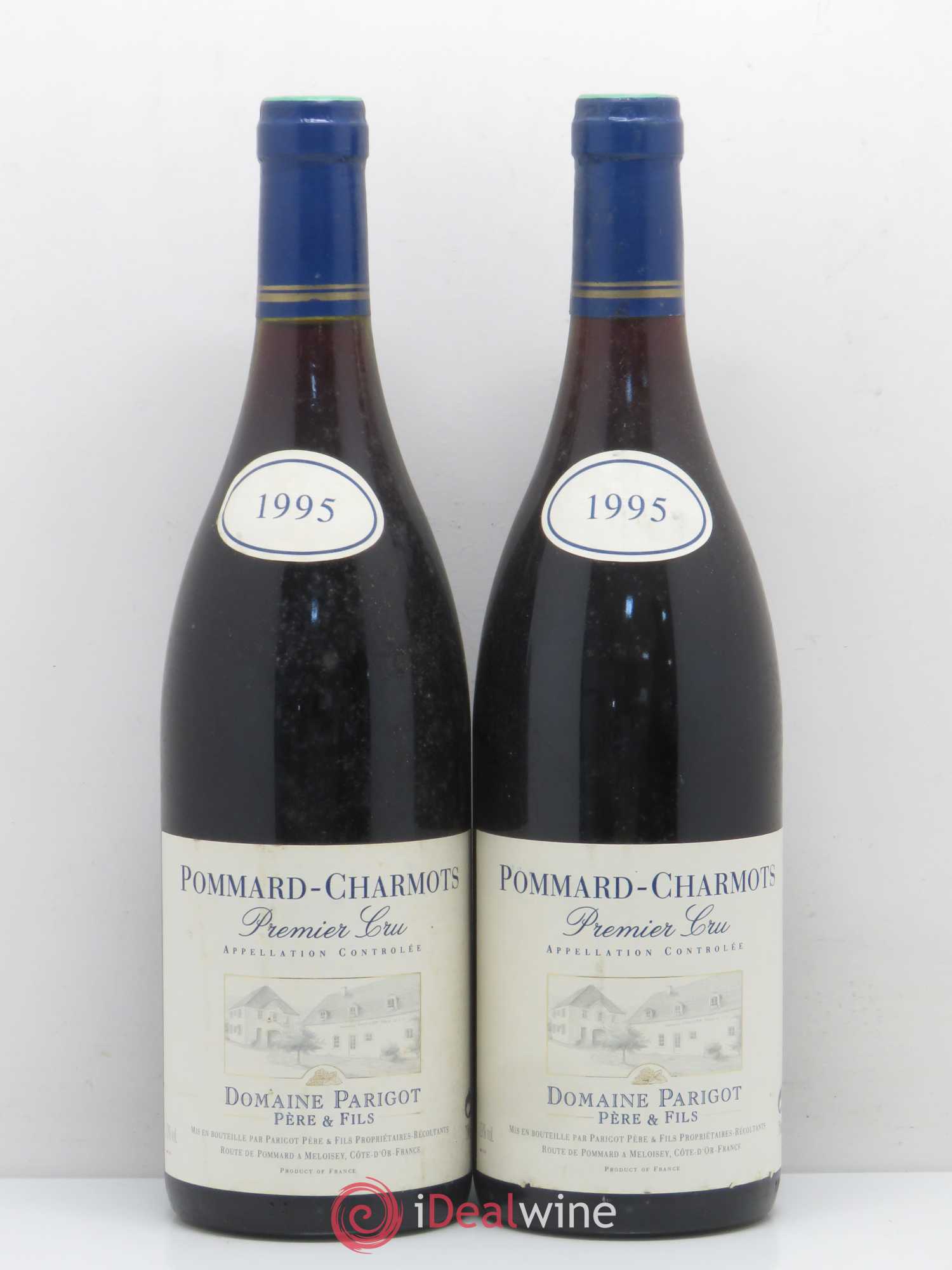 Pommard 1er cru Les Charmots Parigot 1995 - Posten von 2 Flaschen - 0