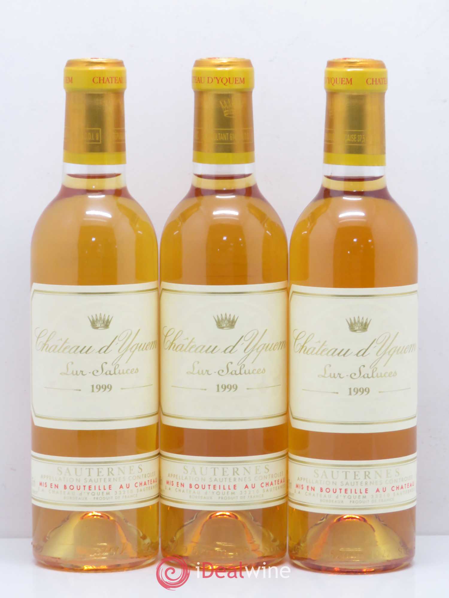 Château d' Yquem 1er Cru Classé Supérieur 1999 - Posten von 6 Demi-Flaschen - 2