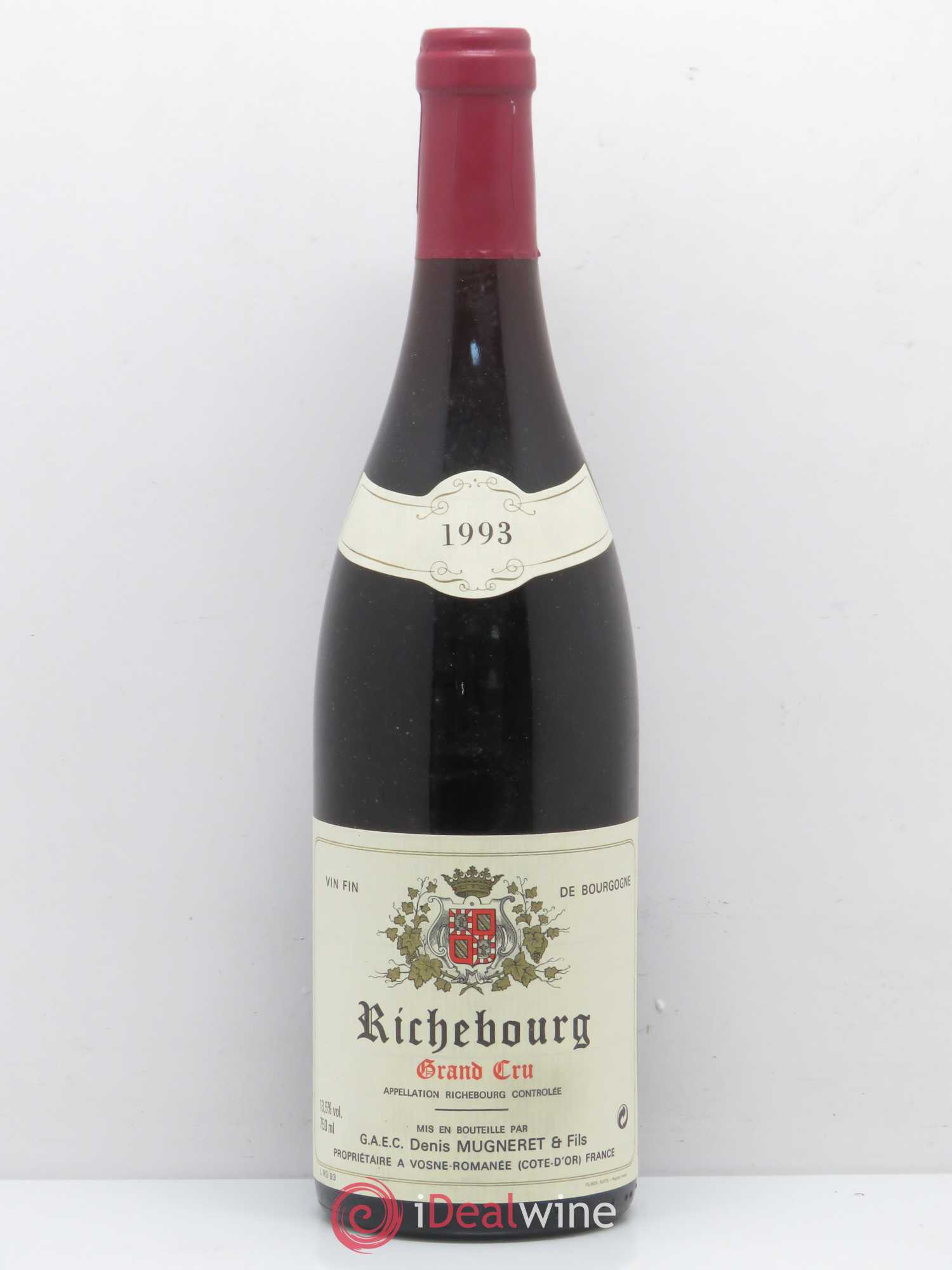 Richebourg Grand Cru Denis Mugneret 1993 - Lot de 1 bouteille - 0