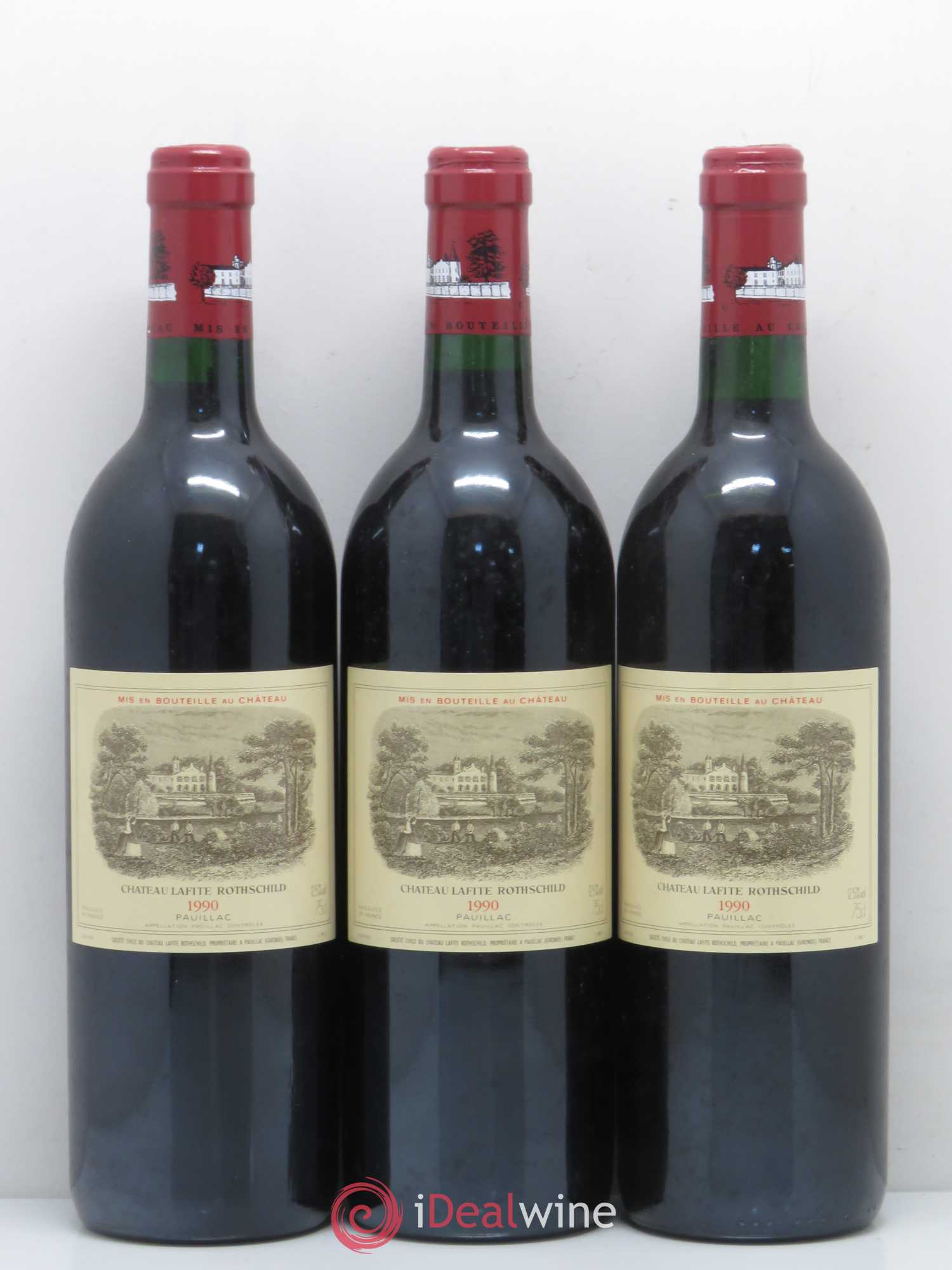 Château Lafite Rothschild 1er Grand Cru Classé 1990 - Lot de 6 bouteilles - 2