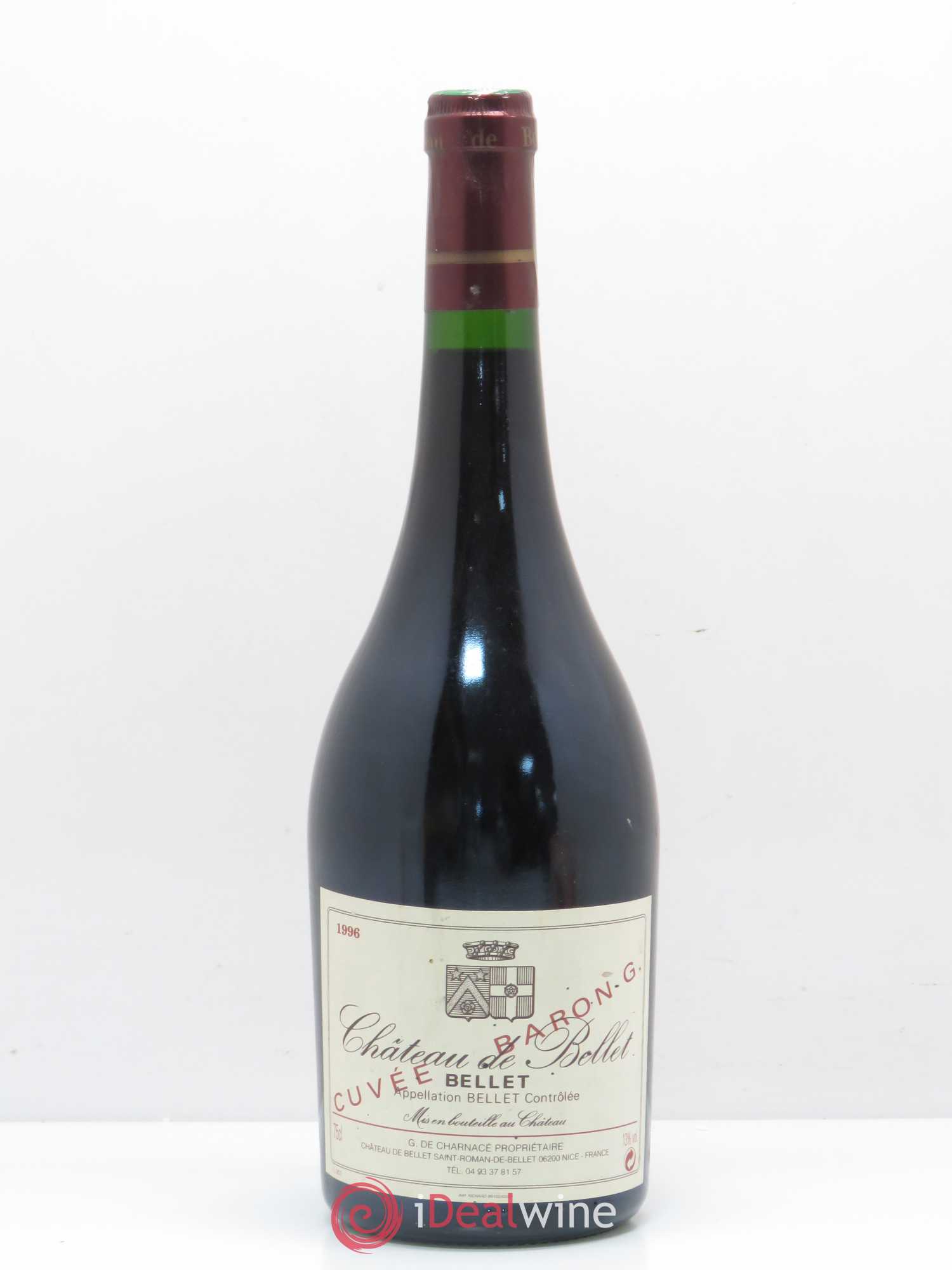 Bellet Château de Bellet Baron G 1996 - Lot de 1 bouteille - 0