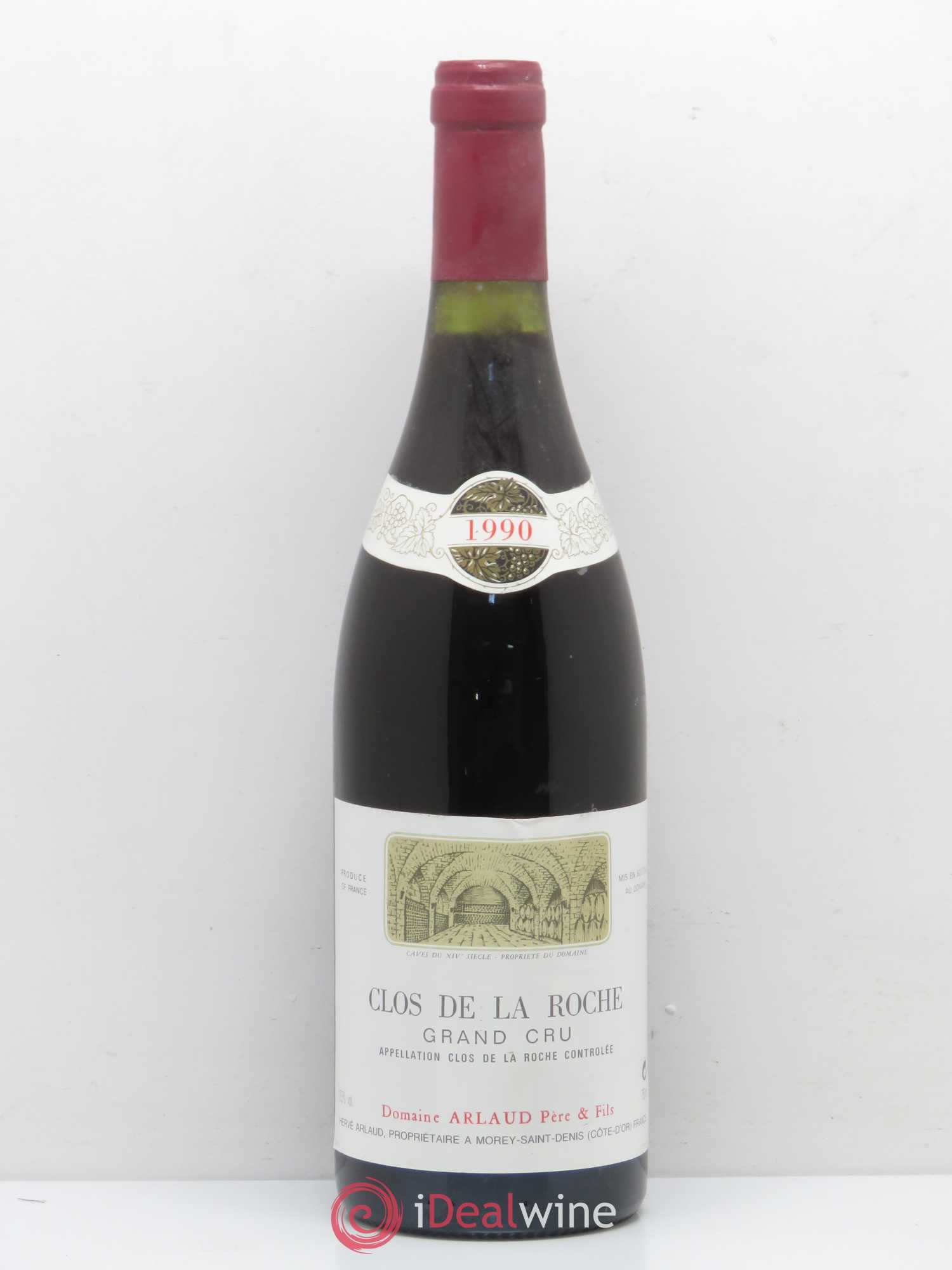 Clos de la Roche Grand Cru Arlaud 1990 - Lot de 1 bouteille - 0