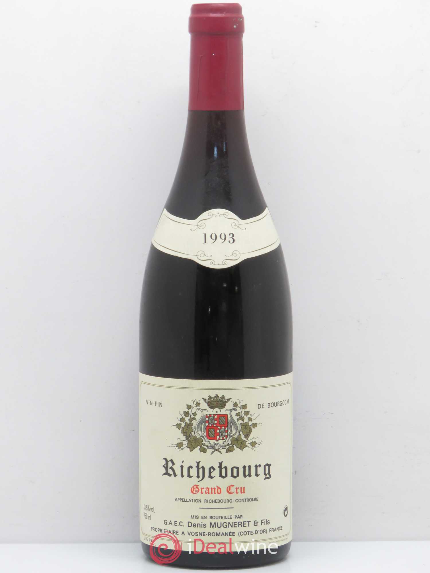 Richebourg Grand Cru Denis Mugneret 1993 - Lot de 1 bouteille - 0
