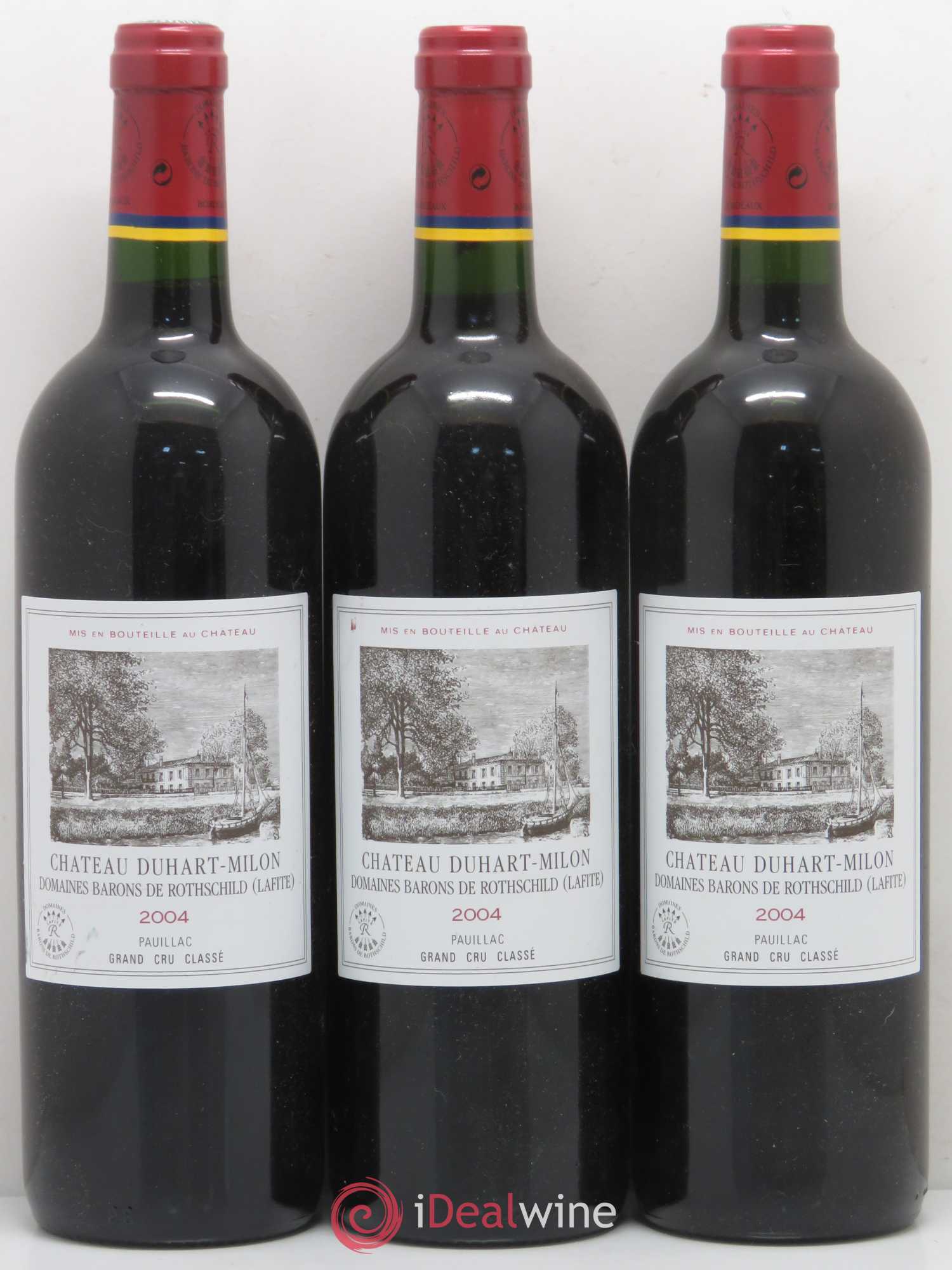 Château Duhart-Milon 4ème Grand Cru Classé 2004 - Lot de 6 bouteilles - 1