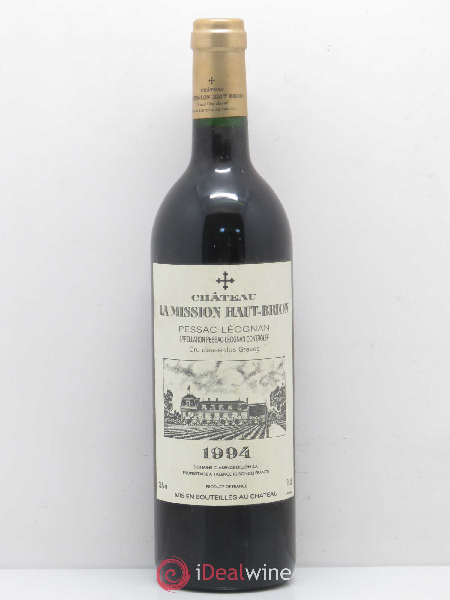 Château la Mission Haut-Brion Cru Classé de Graves 1994 - Lot de 1 bouteille - 0