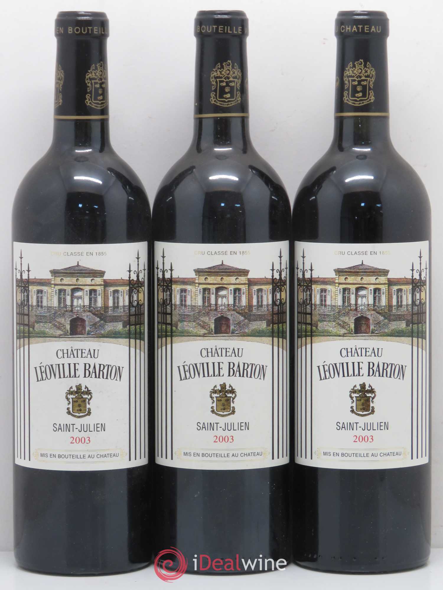 Château Léoville Barton 2ème Grand Cru Classé 2003 - Lot de 6 bouteilles - 2