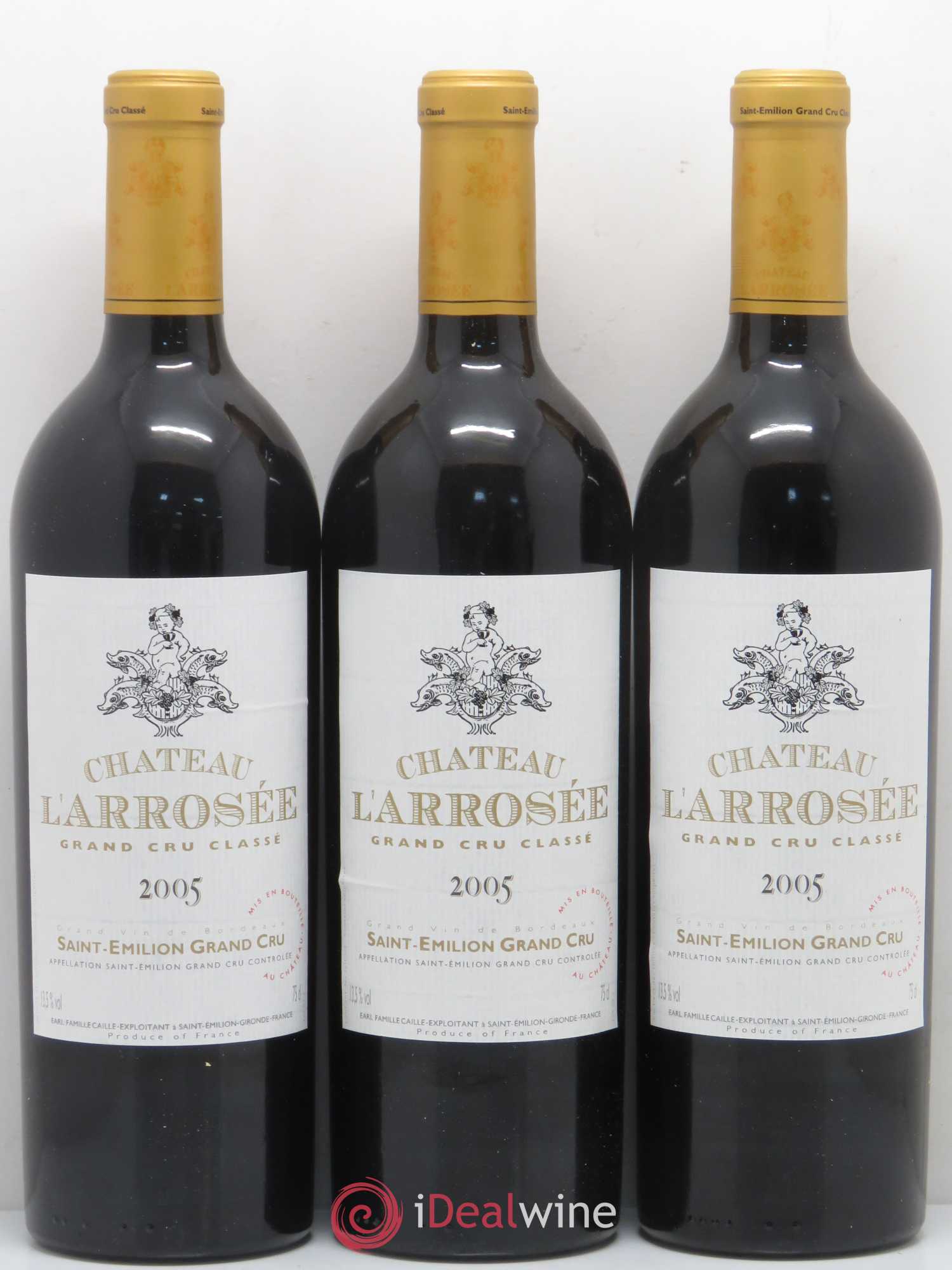 Château l' Arrosée Grand Cru Classé 2005 - Lot de 12 bouteilles - 3