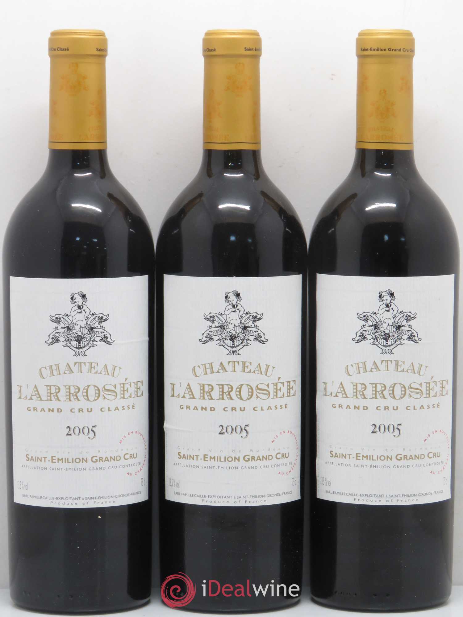 Château l' Arrosée Grand Cru Classé 2005 - Lot de 12 bouteilles - 4