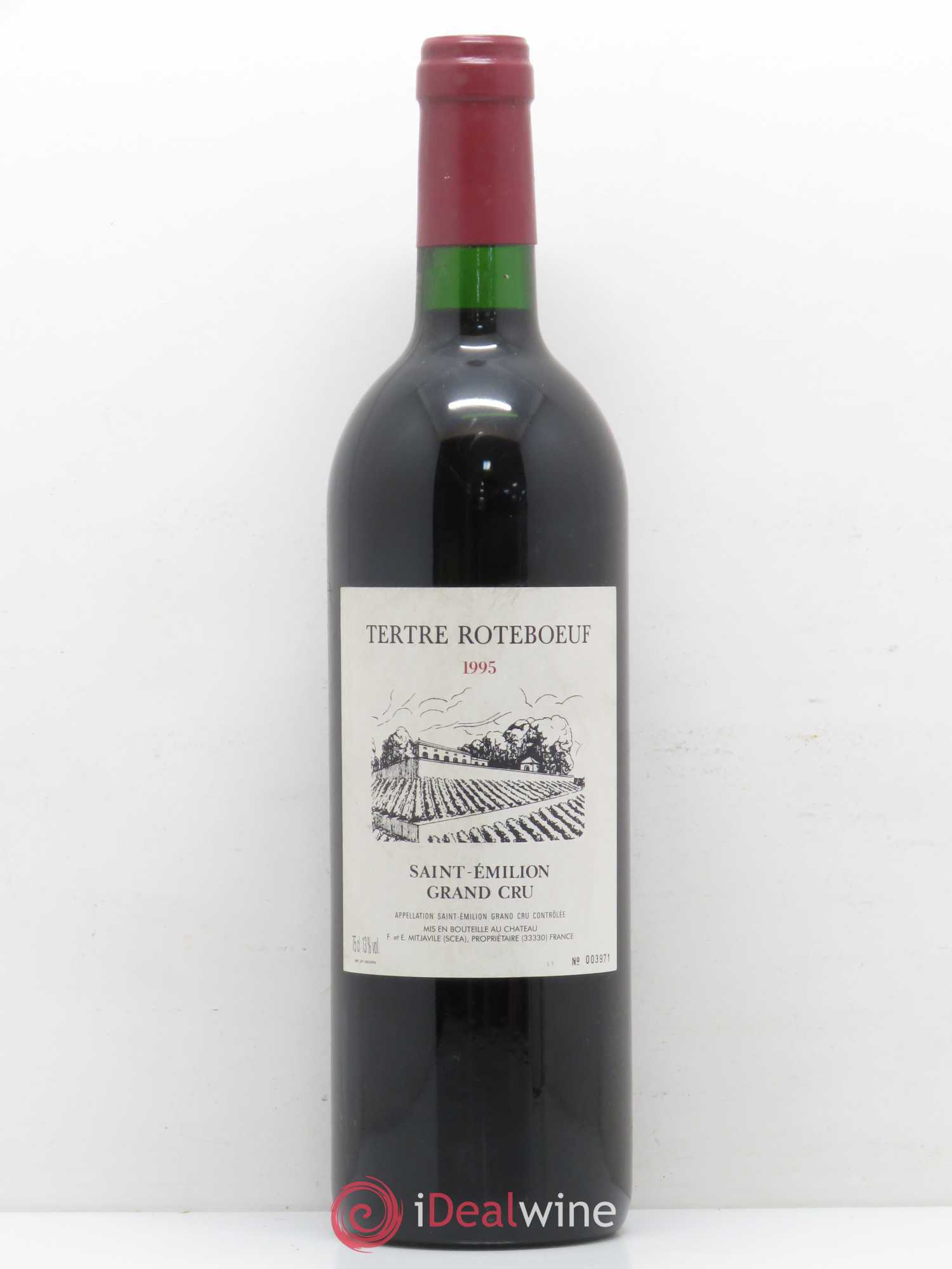 Château Tertre Roteboeuf 1995 - Posten von 1 Flasche - 0