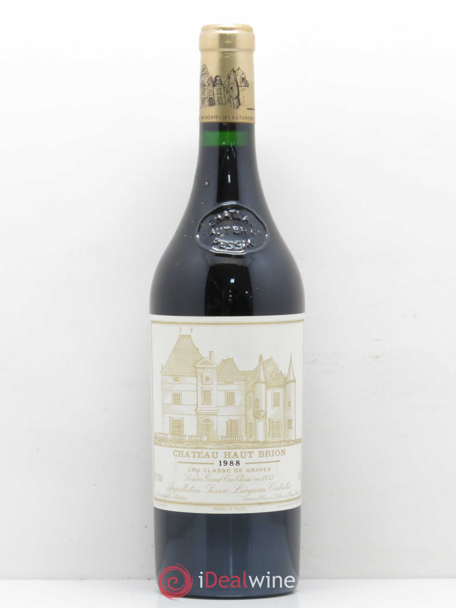 Château Haut Brion 1er Grand Cru Classé 1988 - Lot de 1 bouteille - 0
