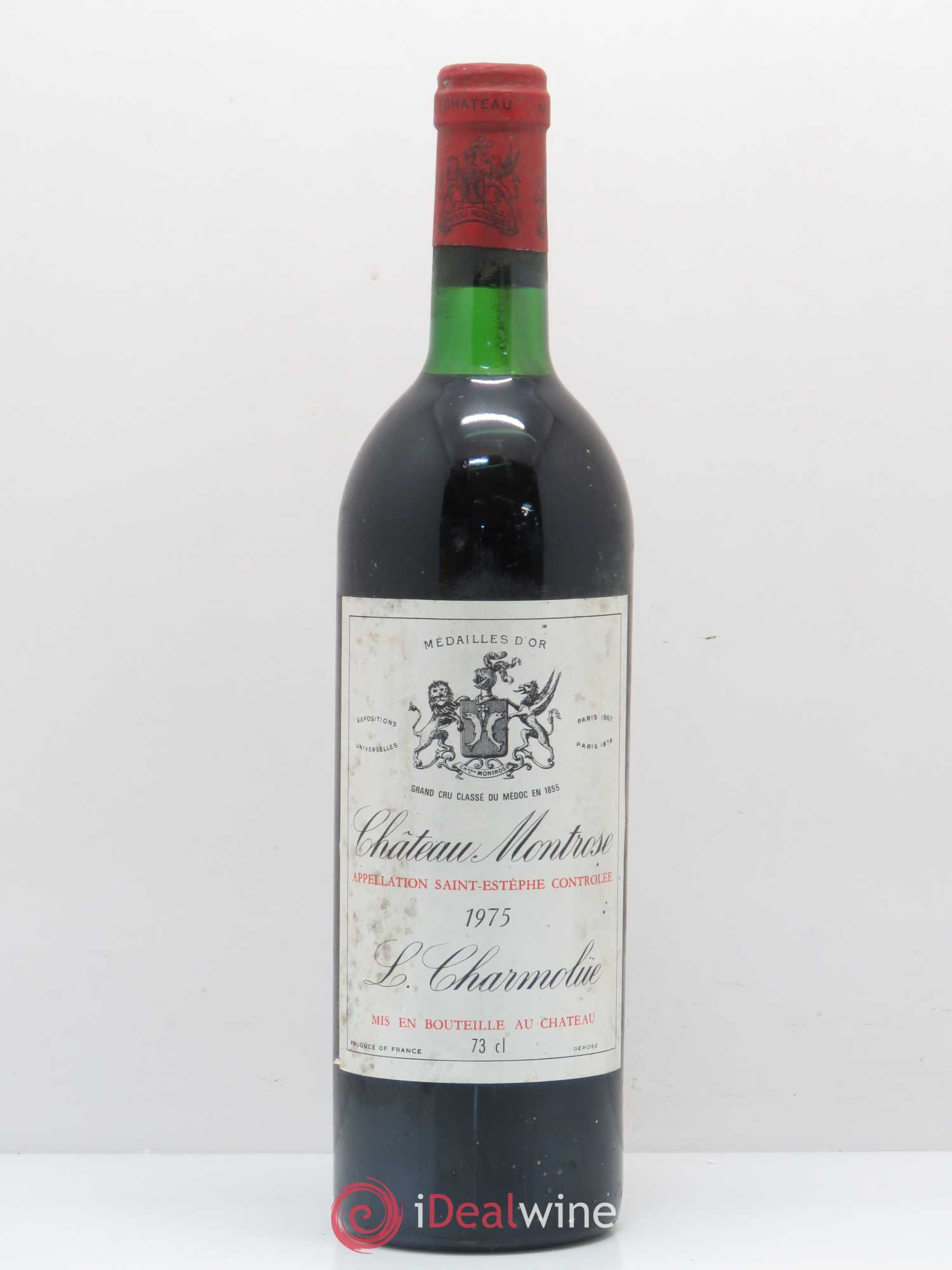 Château Montrose 2ème Grand Cru Classé 1975 - Lot de 1 bouteille - 0