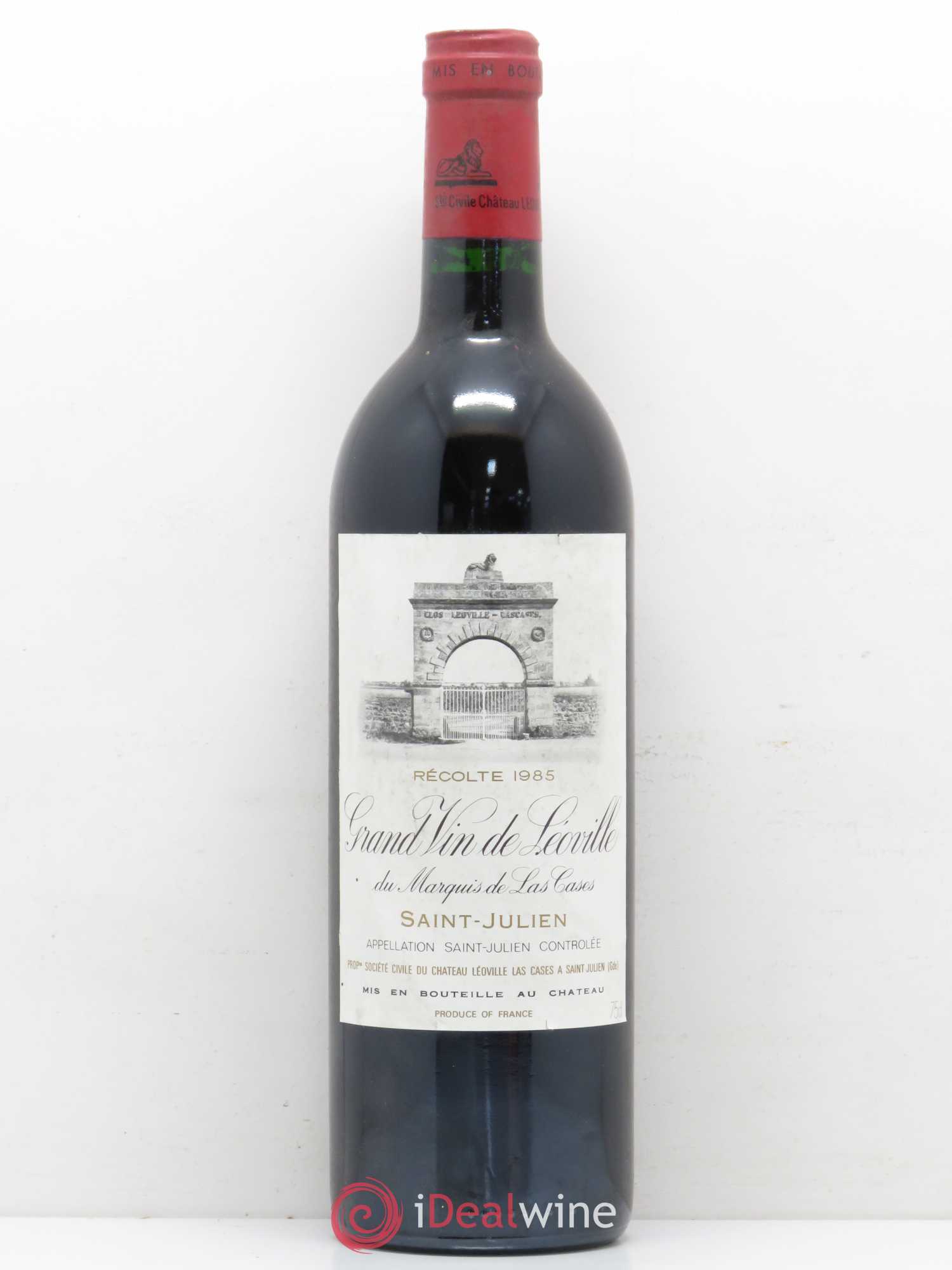 Château Léoville Las Cases 2ème Grand Cru Classé 1985 - Lot de 1 bouteille - 0