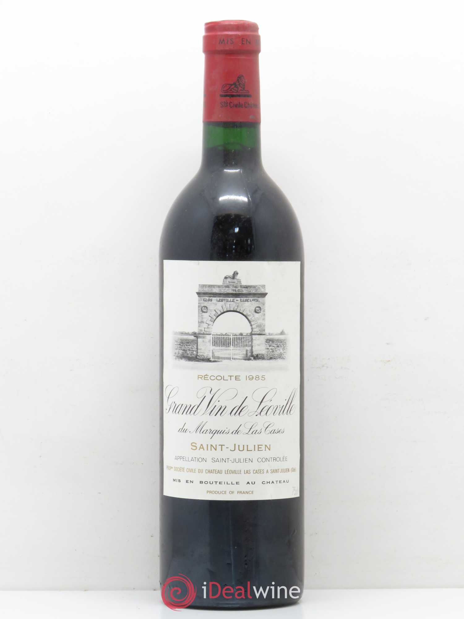 Château Léoville Las Cases 2ème Grand Cru Classé 1985 - Lot de 1 bouteille - 0