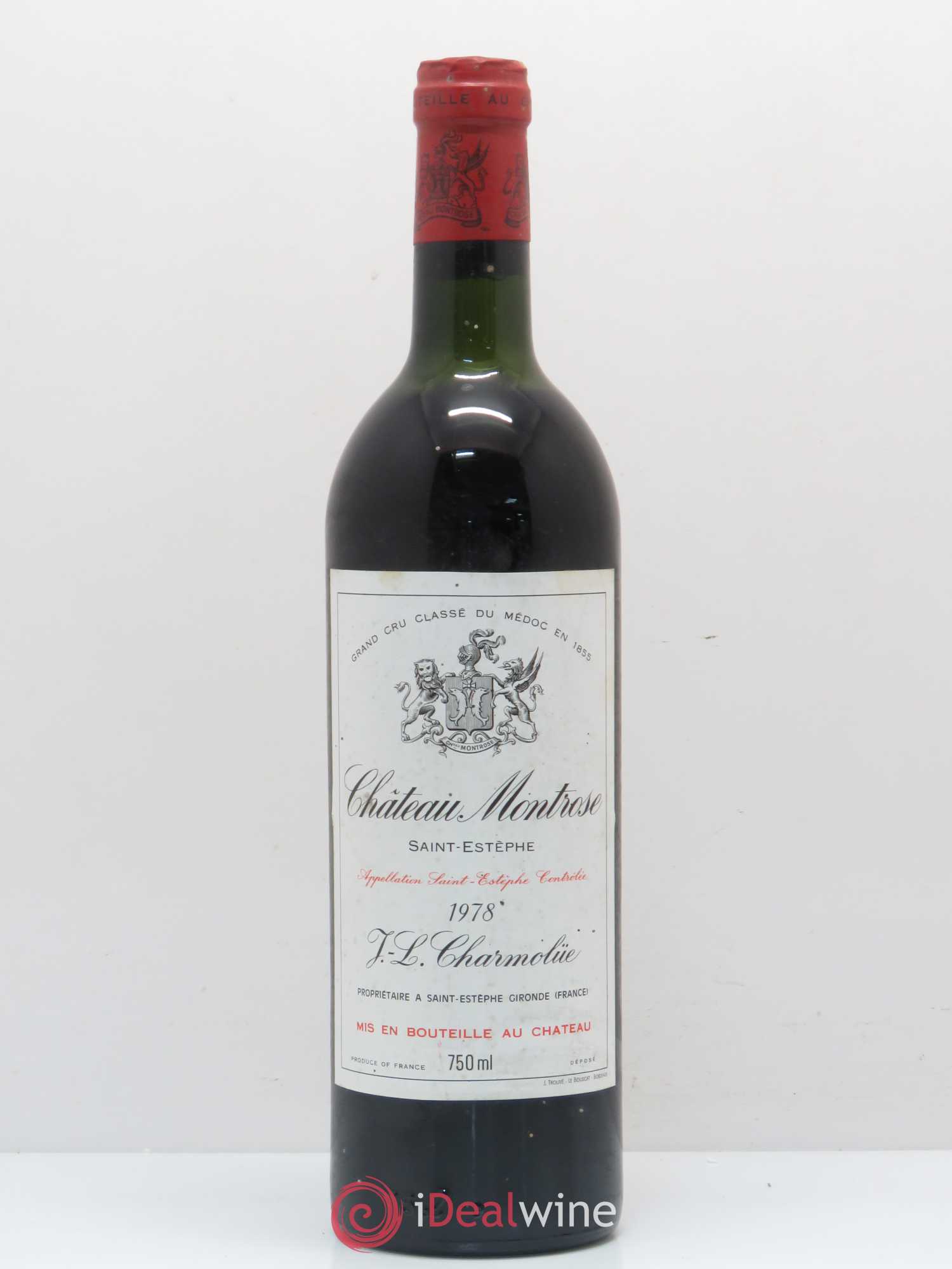 Château Montrose 2ème Grand Cru Classé 1978 - Lot de 1 bouteille - 0