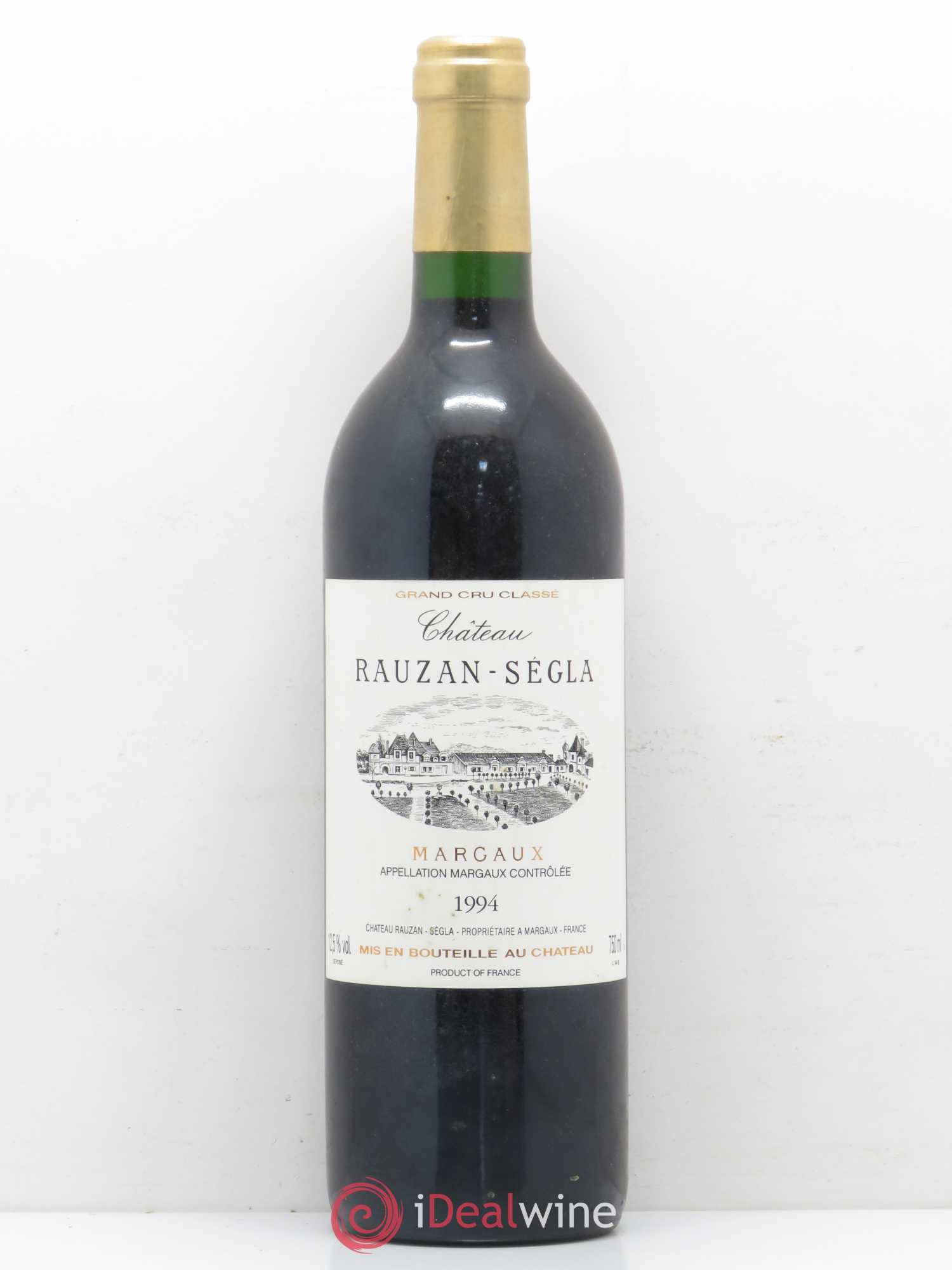 Château Rauzan Ségla Grand Cru Classé 1994 - Lot de 1 bouteille - 0