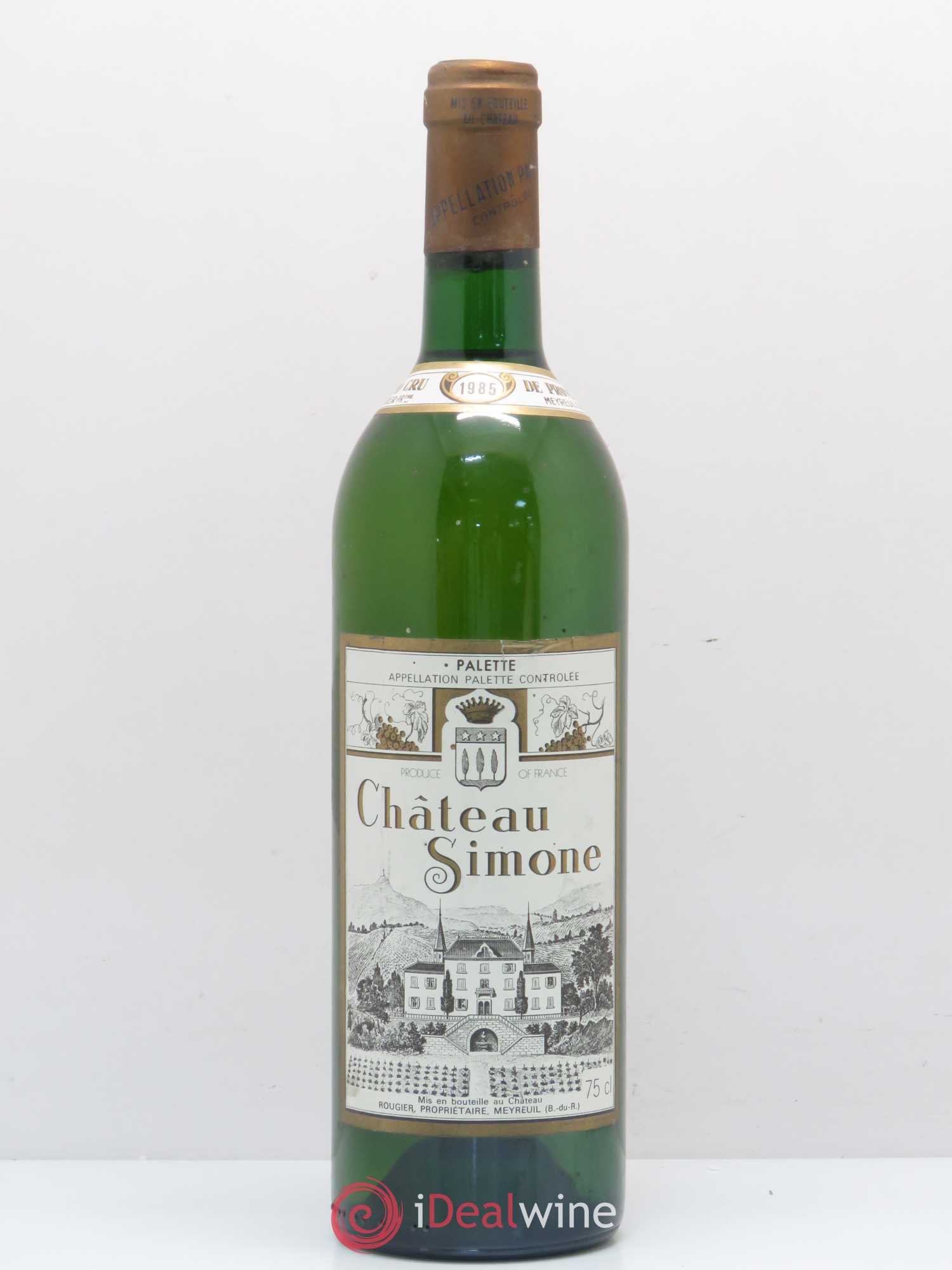 Palette Château Simone Famille Rougier 1985 - Posten von 1 Flasche - 0
