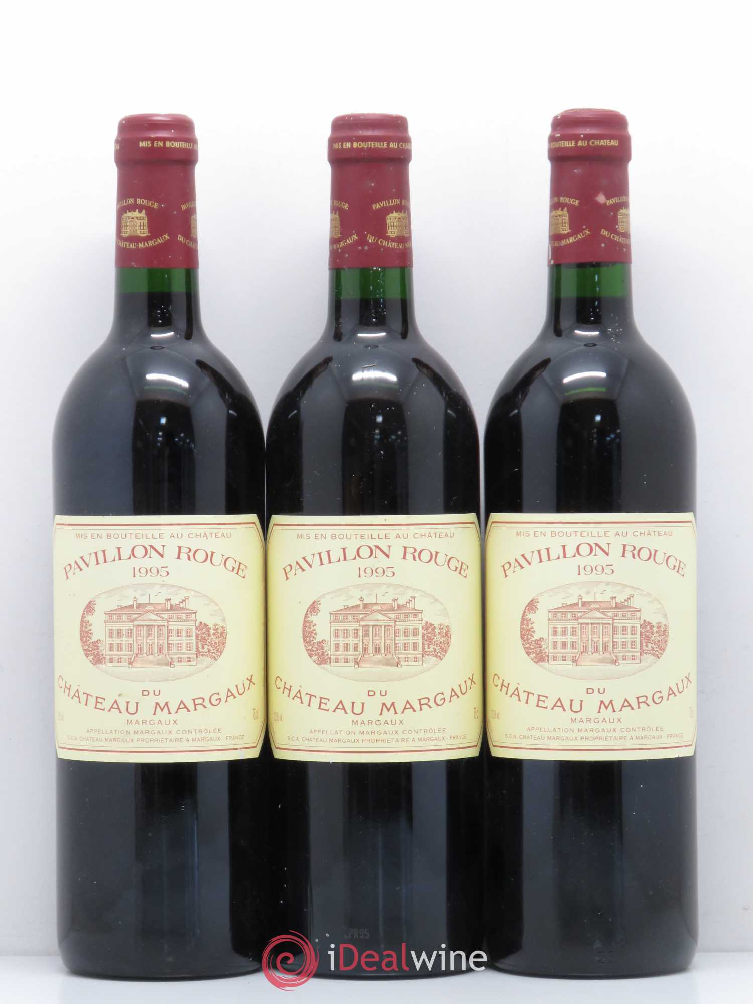 Pavillon Rouge du Château Margaux Second Vin 1995 - Lot de 6 bouteilles - 2