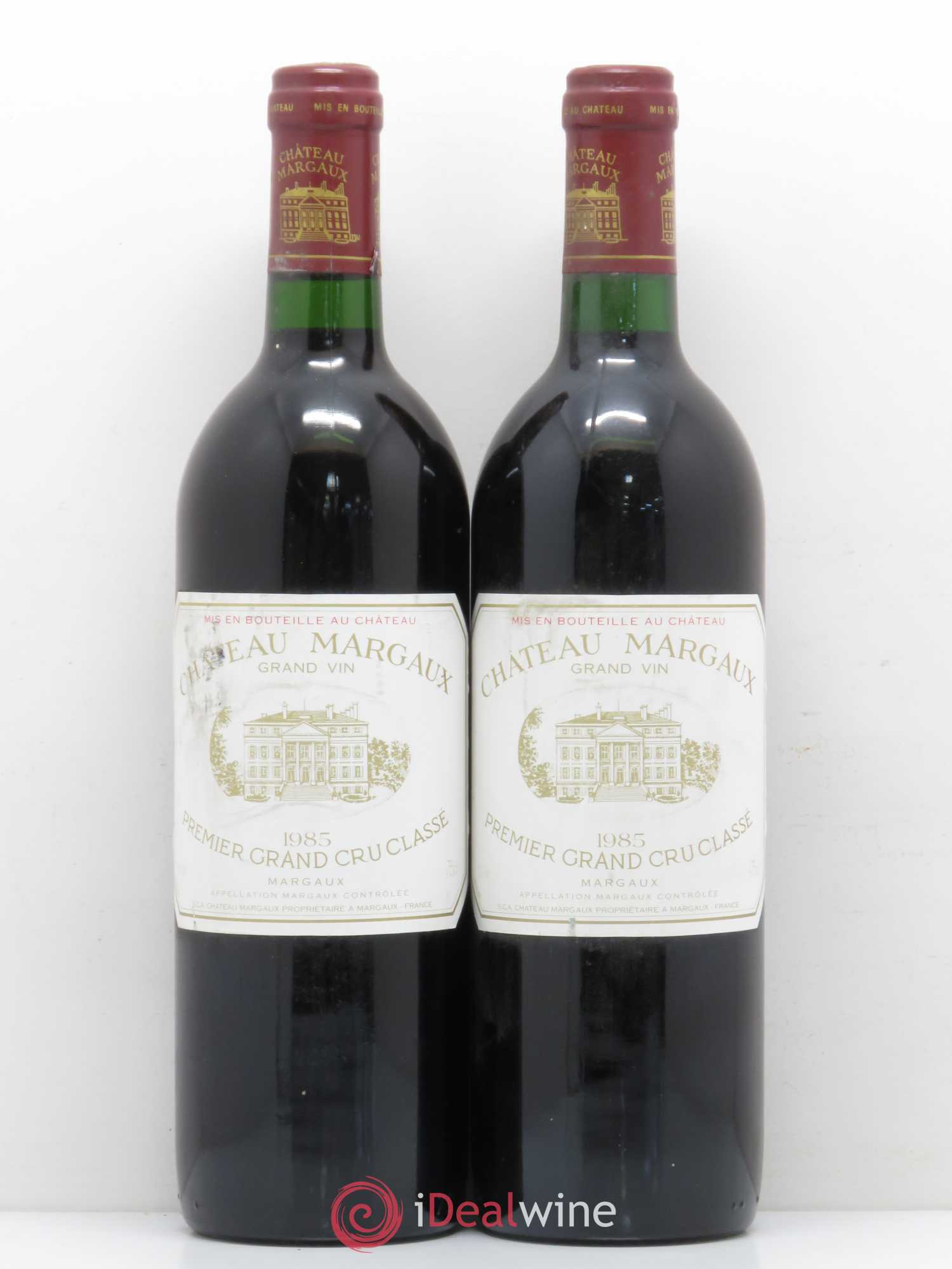 Château Margaux 1er Grand Cru Classé 1985 - Lot de 2 bouteilles - 0