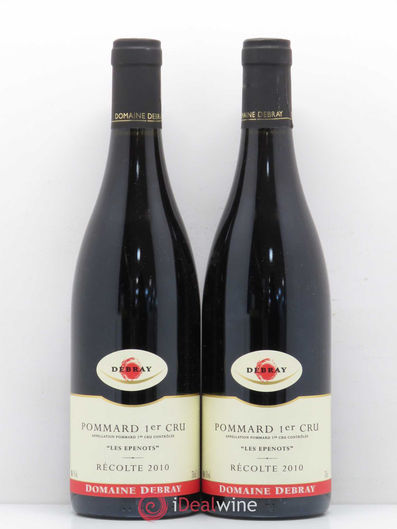 Pommard Les Epenots Debray 2010 - Posten von 2 Flaschen - 0
