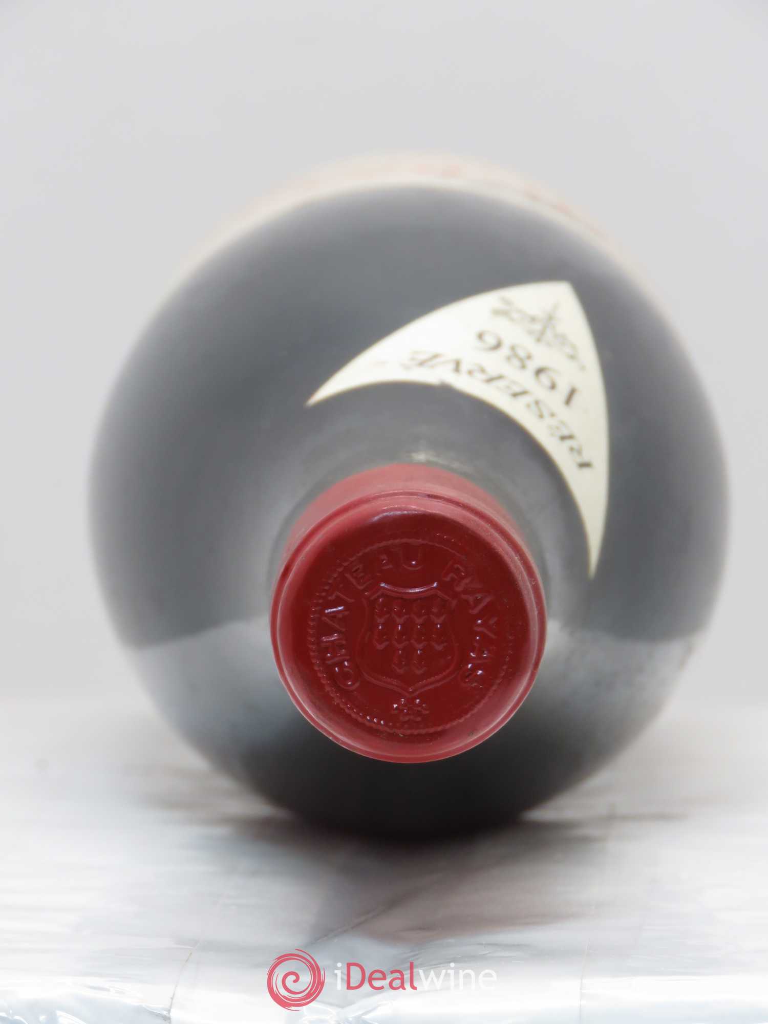 Châteauneuf-du-Pape Château Rayas Emmanuel Reynaud 1986 - Lot de 1 bouteille - 1