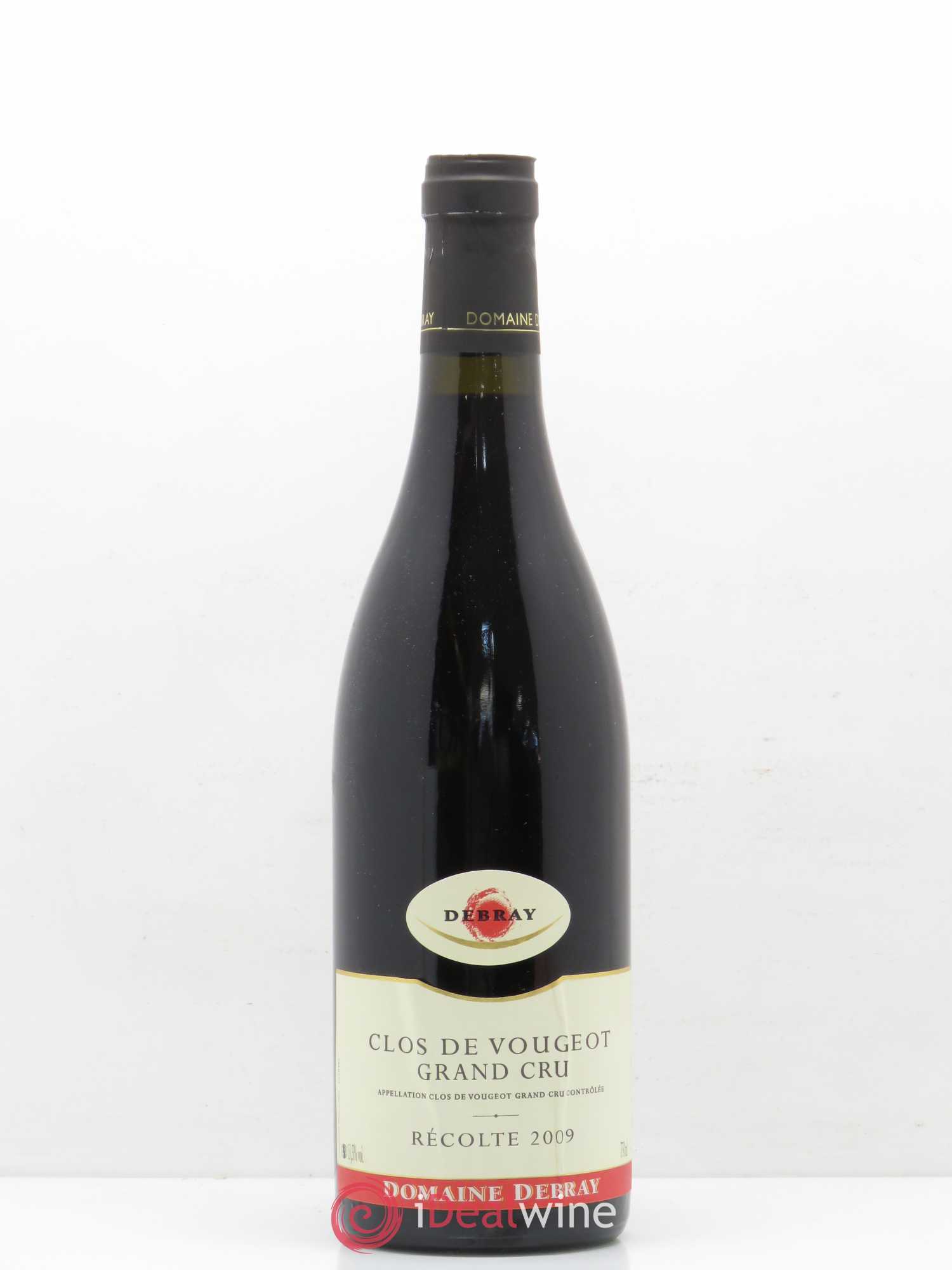 Clos de Vougeot Grand Cru Debray 2009 - Lot de 1 bouteille - 0
