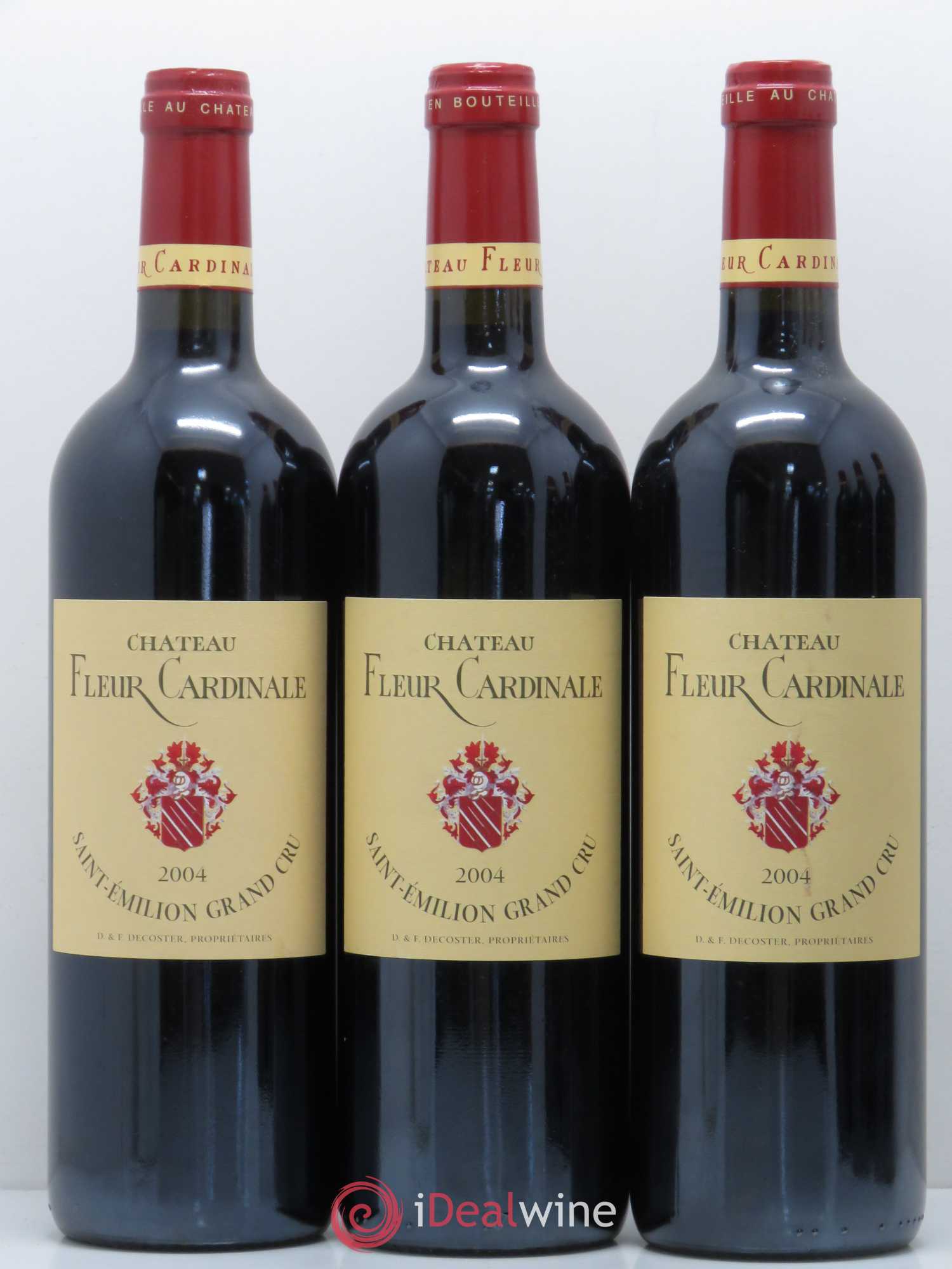 Château Fleur Cardinale Grand Cru Classé 2004 - Lot de 6 bouteilles - 1
