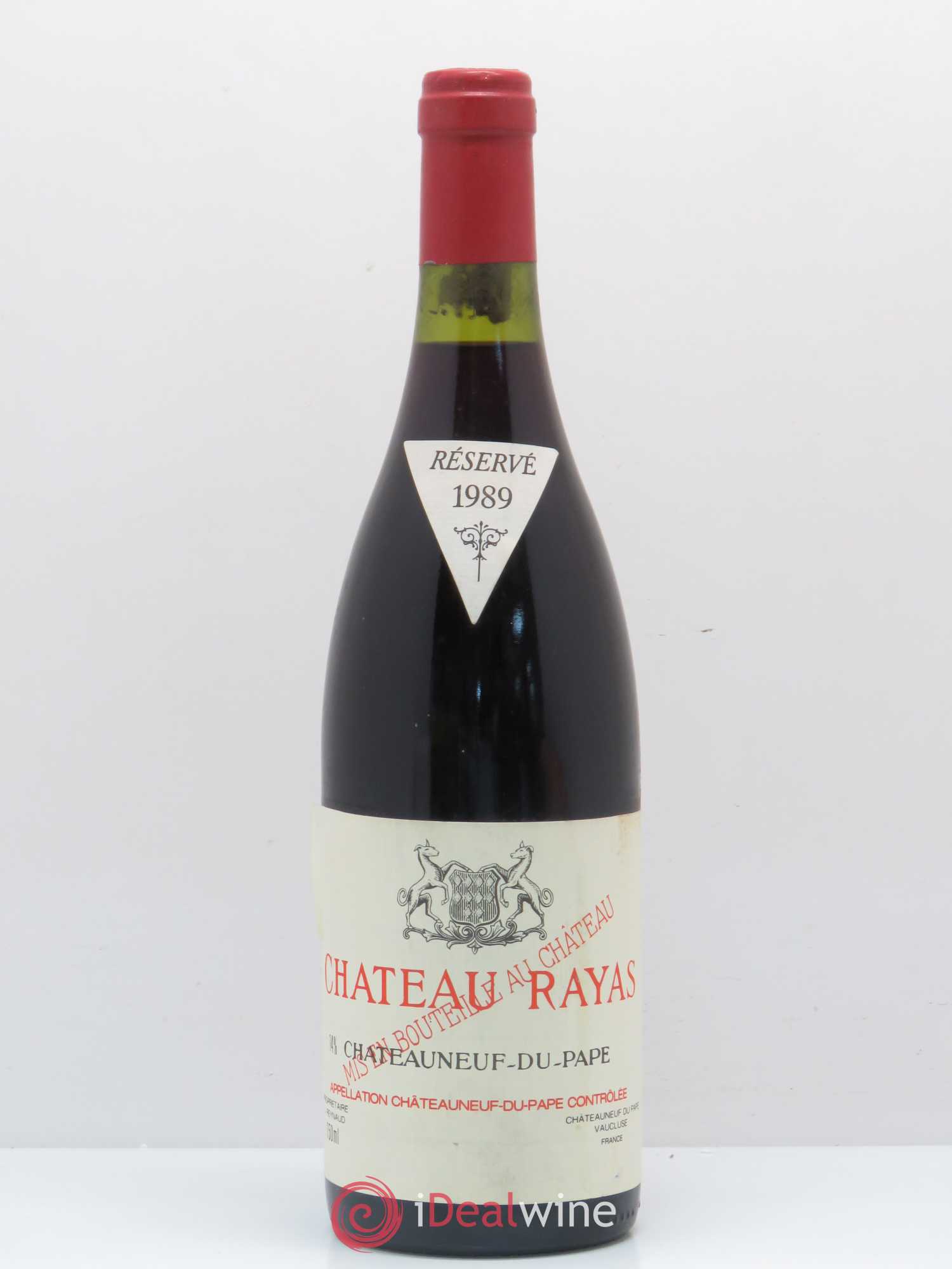 Châteauneuf-du-Pape Château Rayas Emmanuel Reynaud 1989 - Lot de 1 bouteille - 0